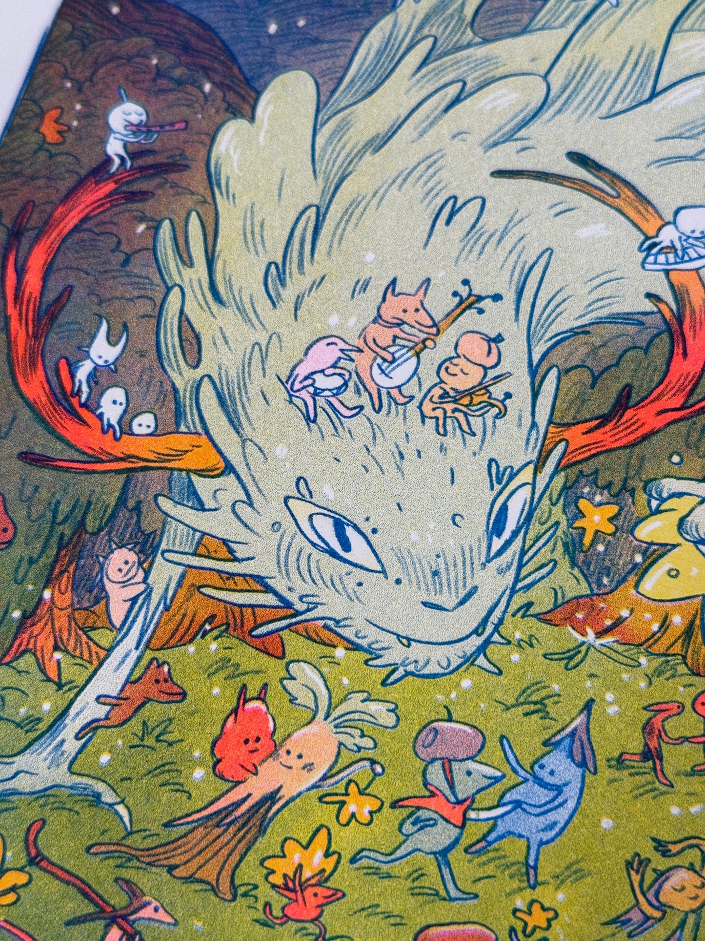 Morophon The Boundless Large Riso Print