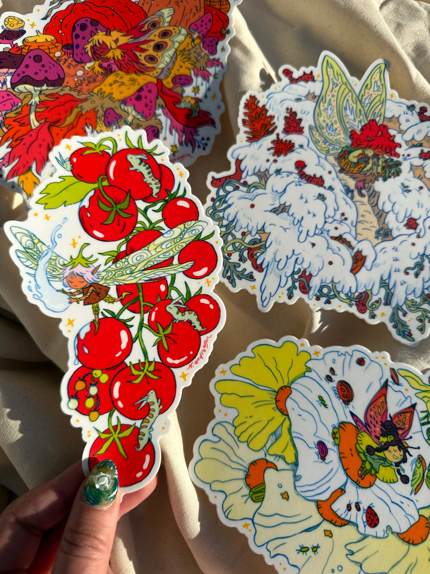 Fairy Series Set of Four Large Stickers