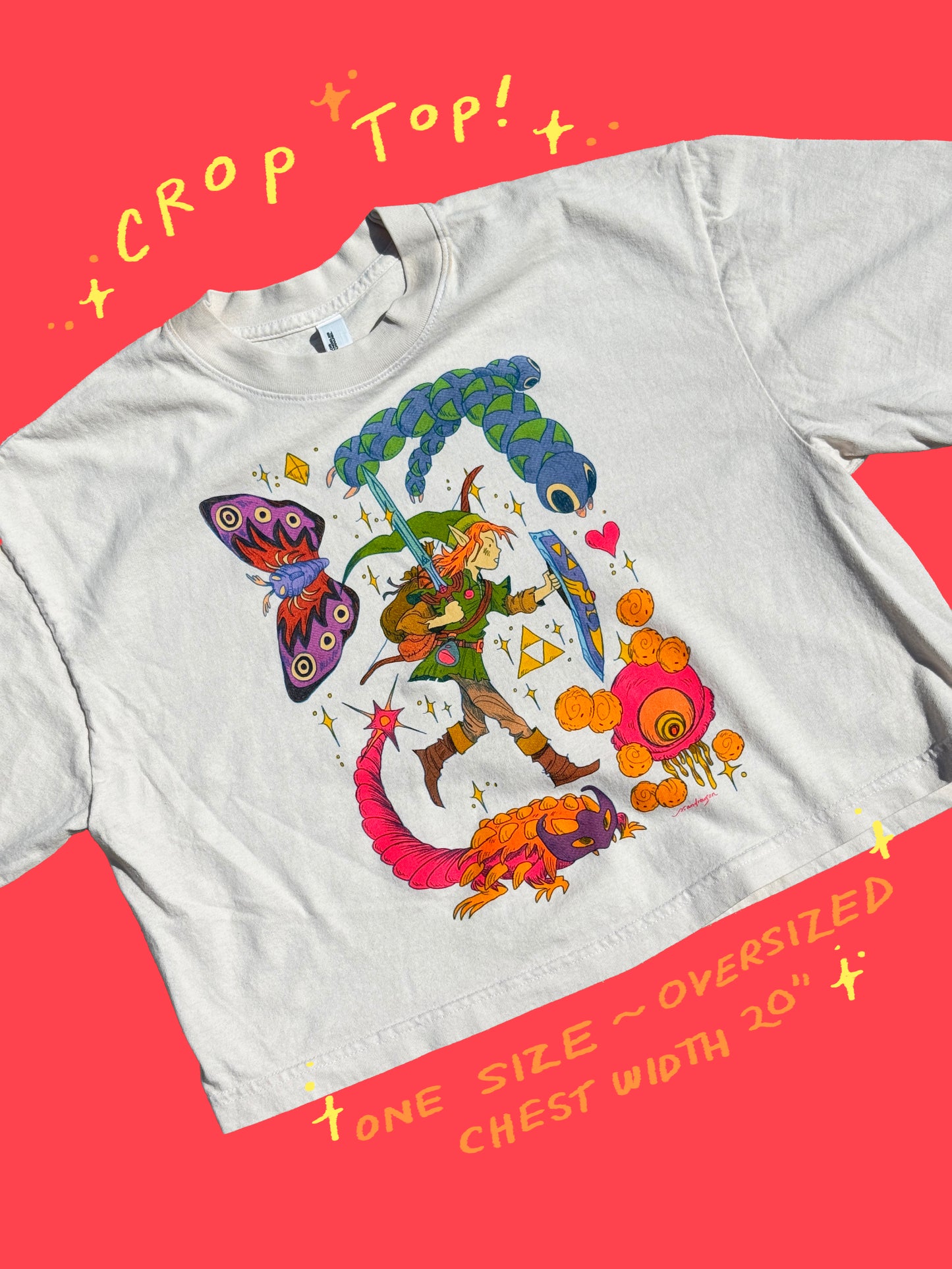 Crop Top ~ A Link to the Past Shirt