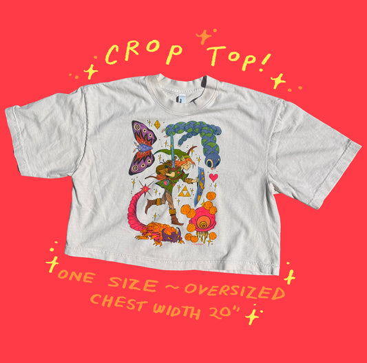 Crop Top ~ A Link to the Past Shirt