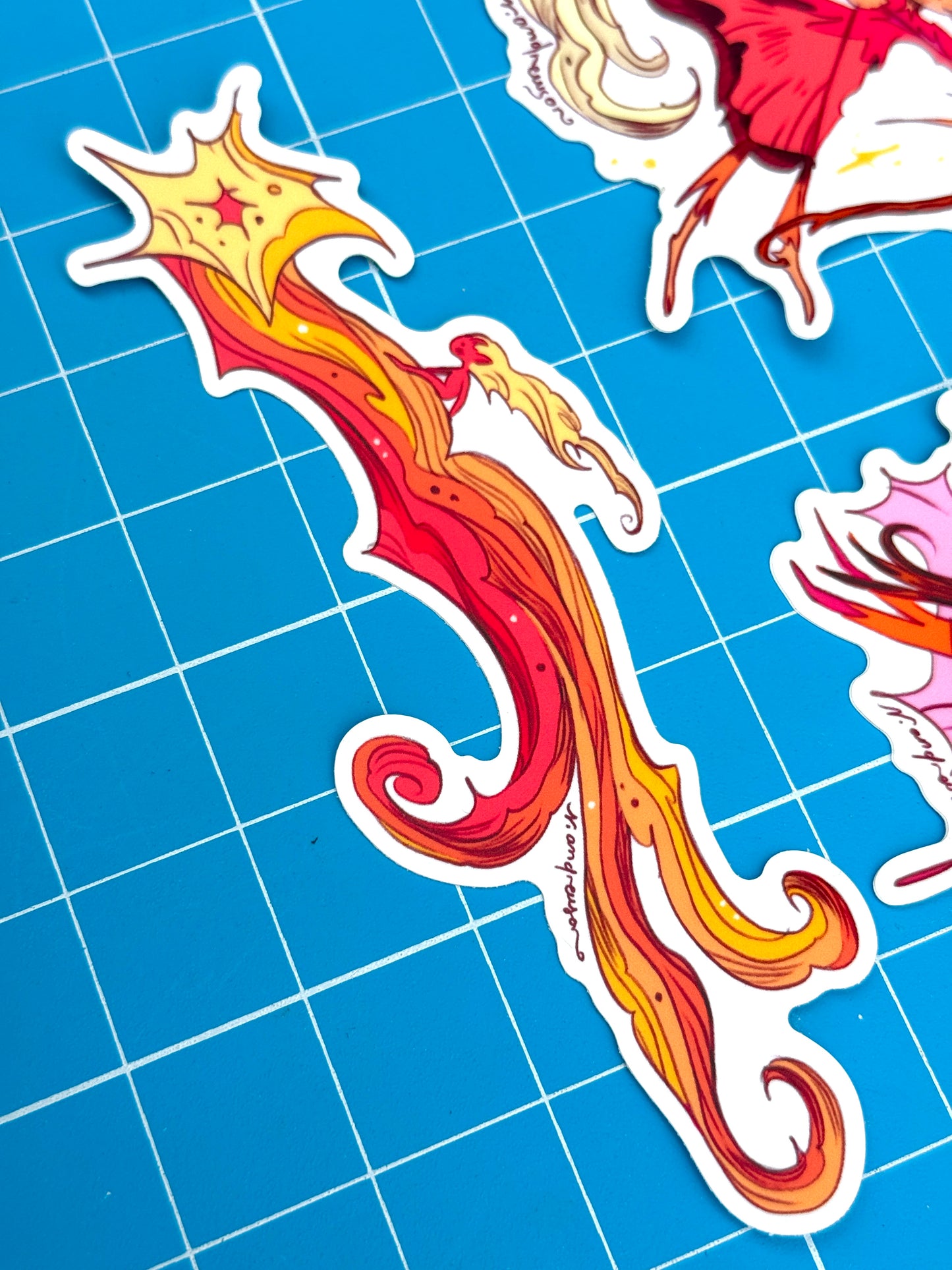 Star Rider Demon Vinyl Sticker