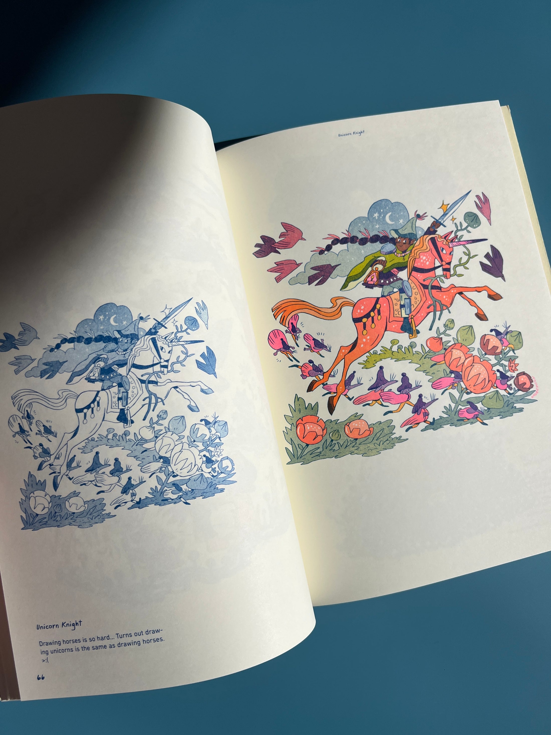 Dreaming in Color Art Book Published by Peow 2 natalie