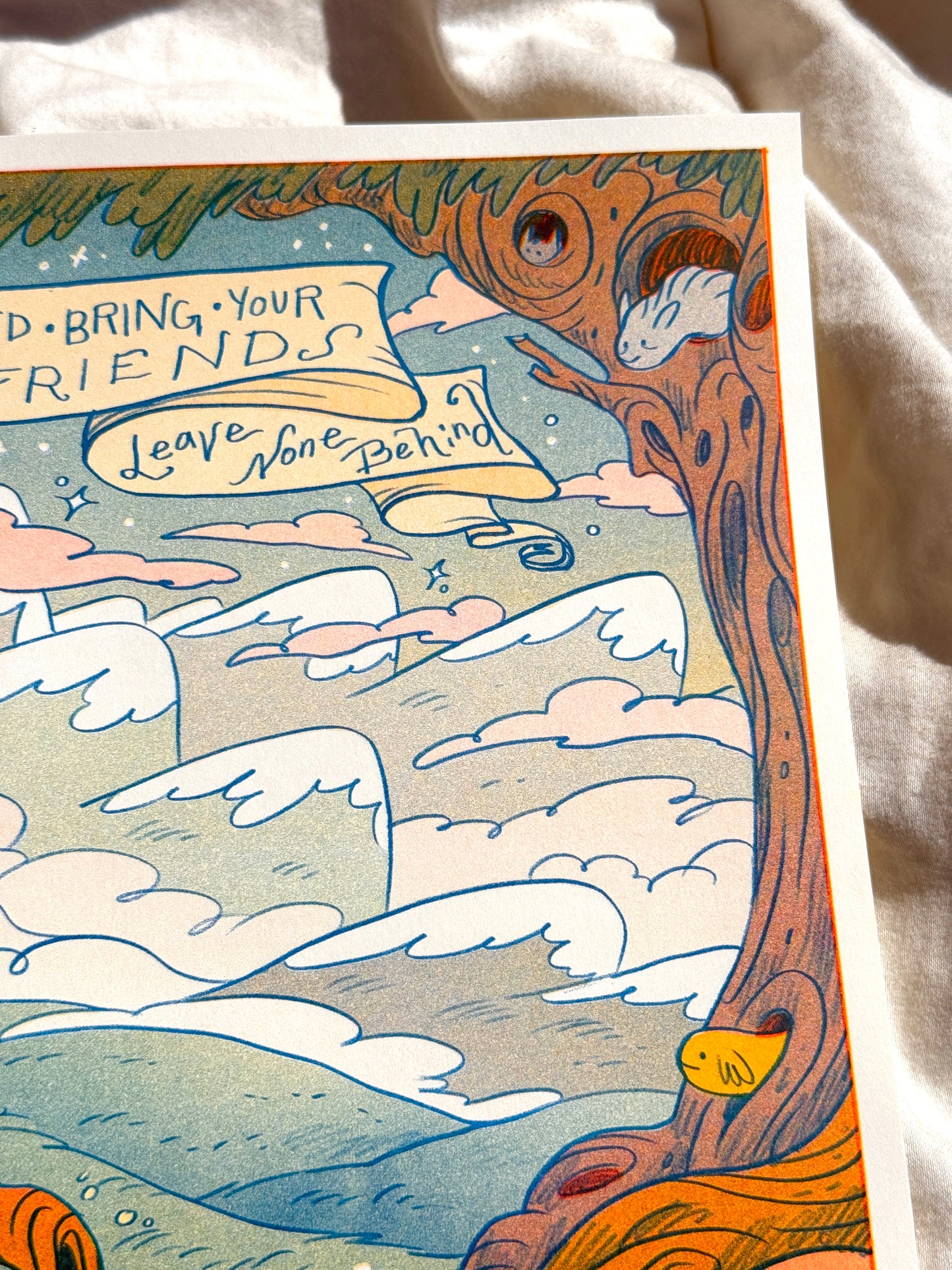 Adventure Forever ~ Large Riso Print