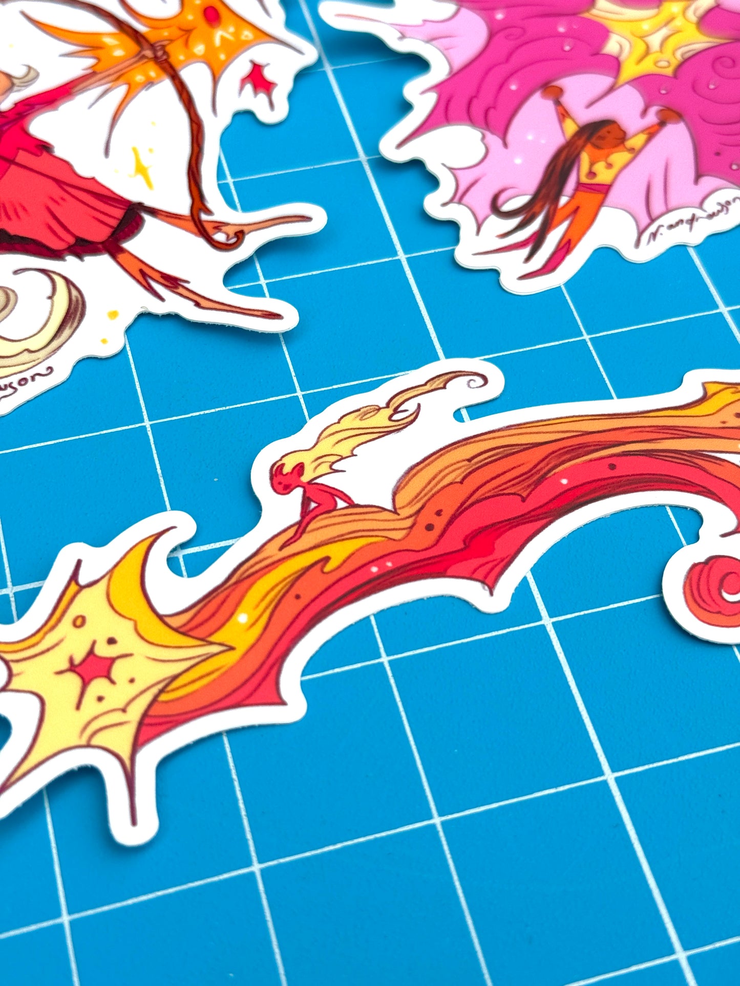 Star Rider Demon Vinyl Sticker
