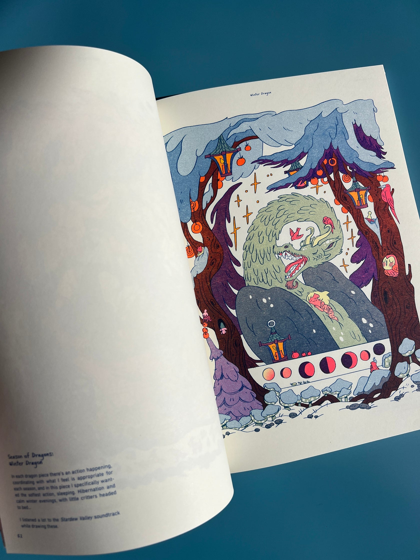 Dreaming in Color Art Book Published by Peow 2 natalie