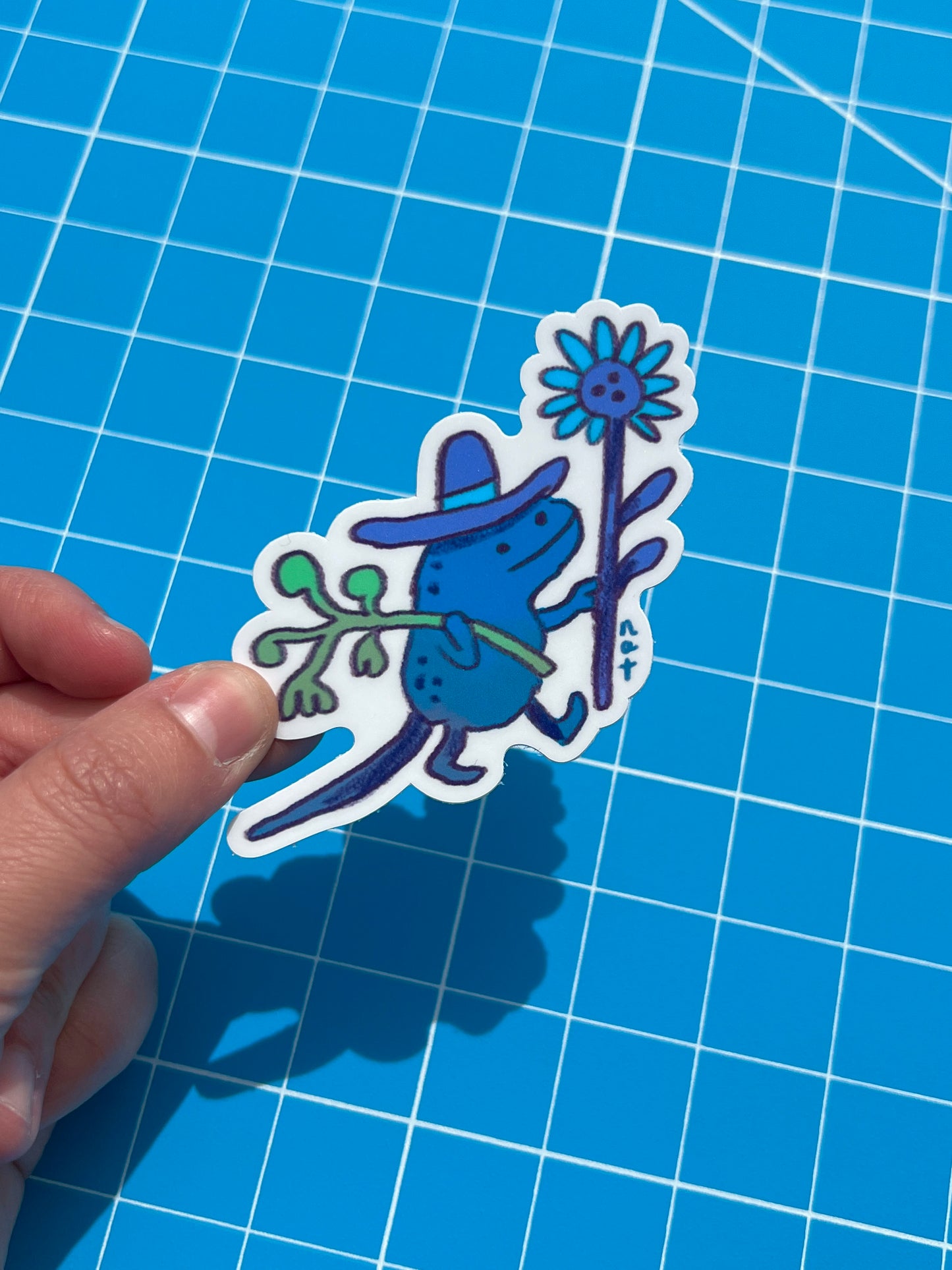 Garden Friends Sticker pack - Set Of 7 Fun Character Stickers