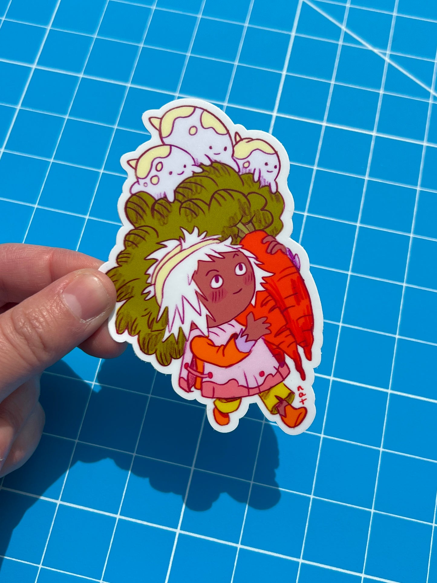 Garden Friends Sticker pack - Set Of 7 Fun Character Stickers