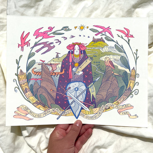 The Oath Riso Print
