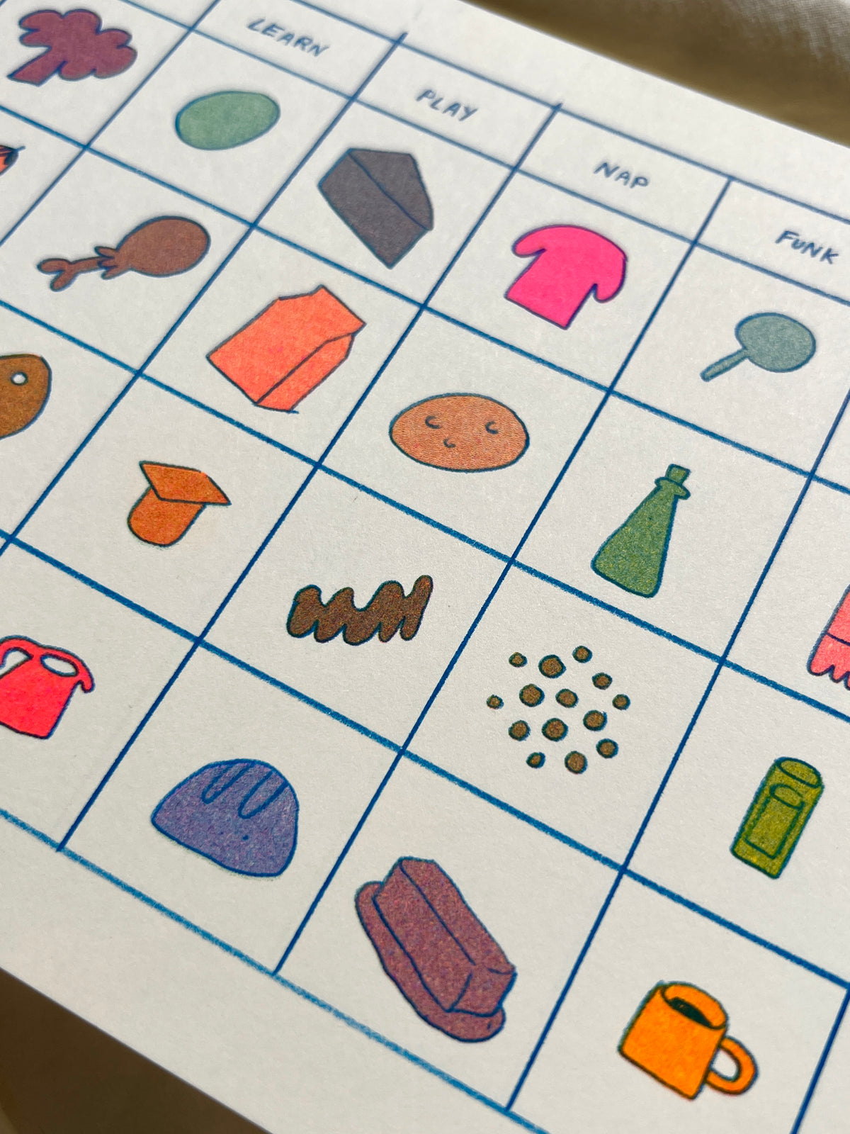 What Color Does Riso Daily Dose of Riso Color Chart – natalie andrewson