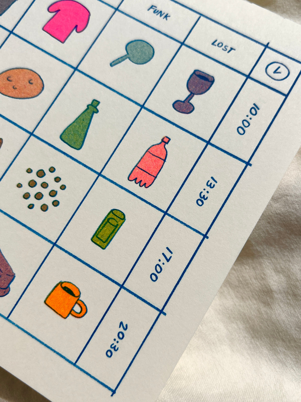 What Color Does Riso Daily Dose of Riso Color Chart – natalie andrewson