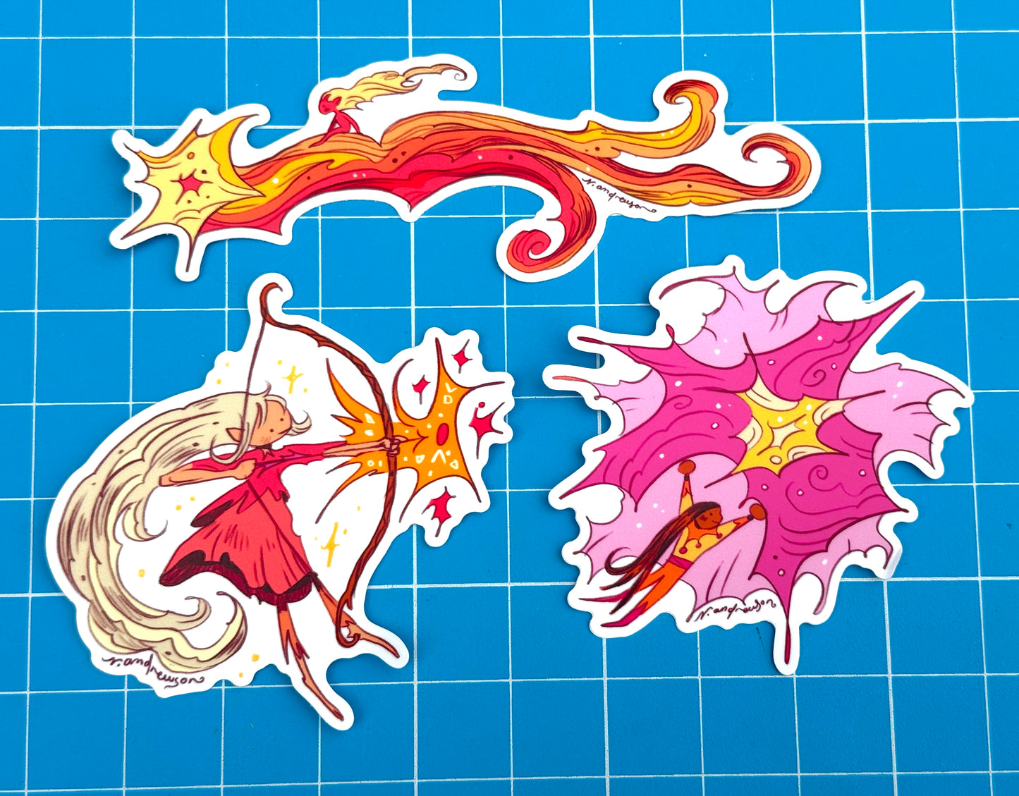 Star Archer Vinyl Sticker