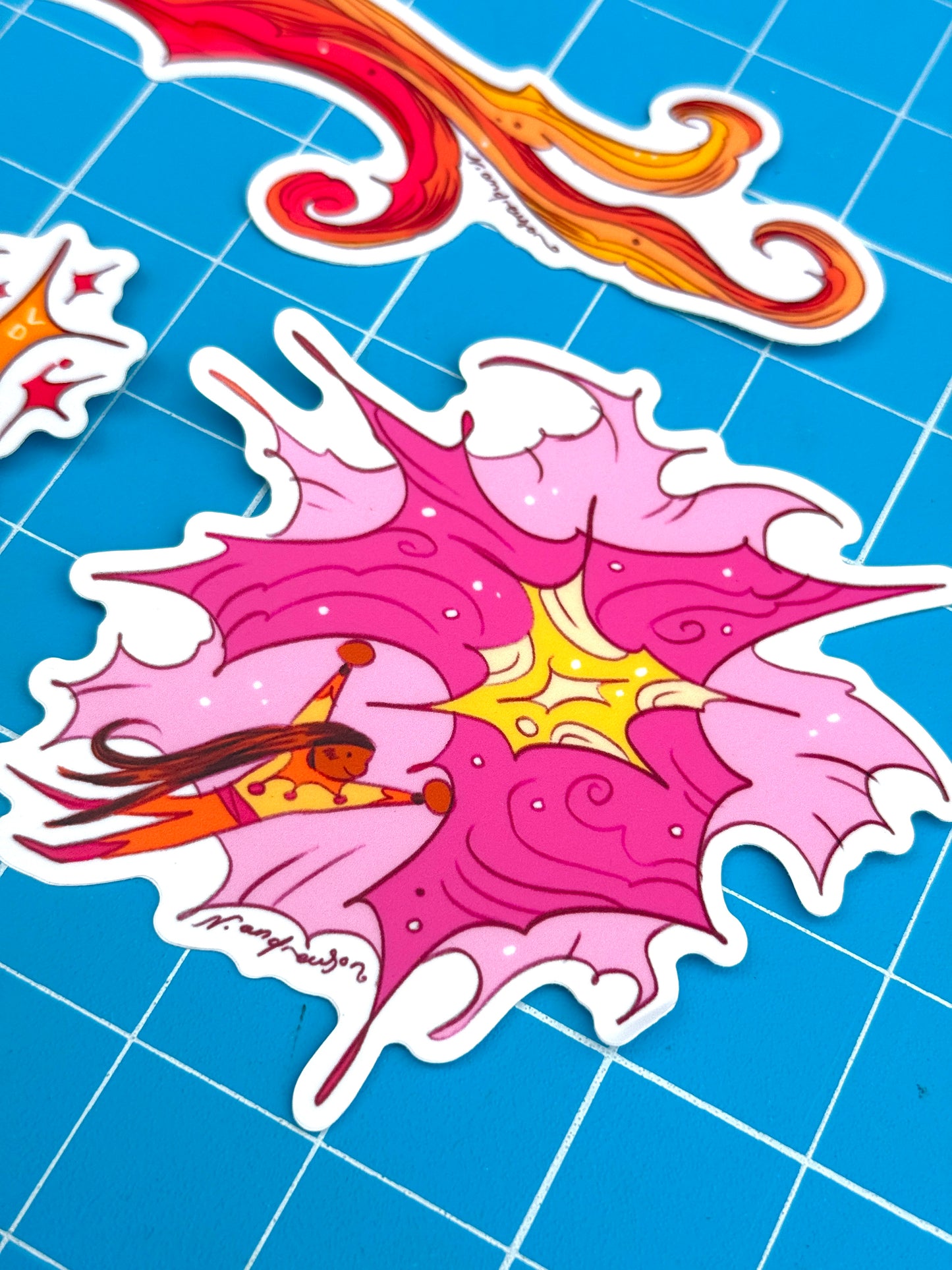Star Receiver Vinyl Sticker