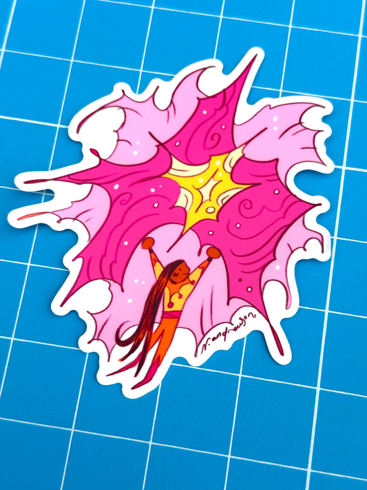 Star Receiver Vinyl Sticker