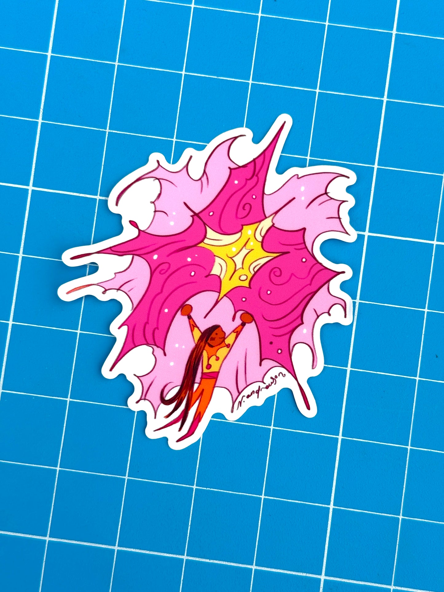 Star Receiver Vinyl Sticker
