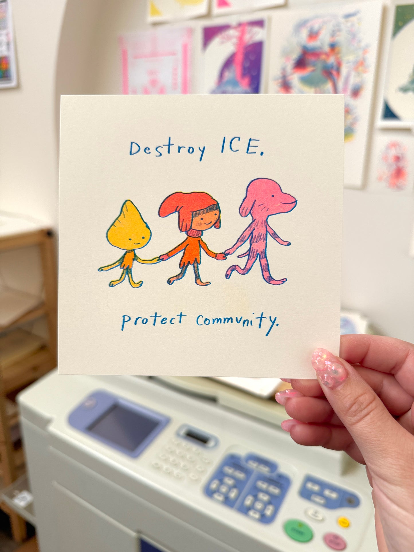 Protect Community Sticker + Print Bundle Fundraiser