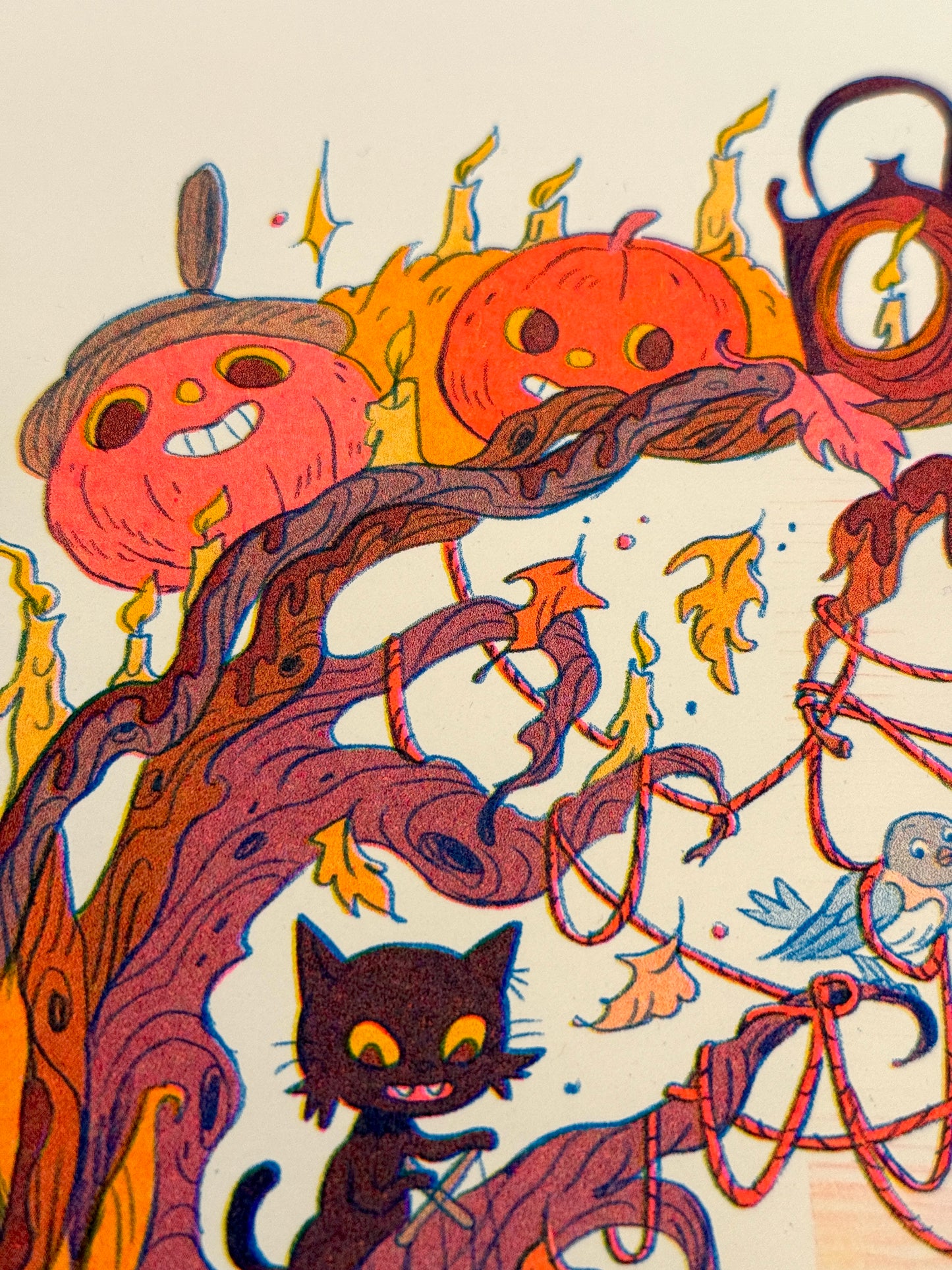 Ain’t That Just The Way Small ~ an Over The Garden Wall tribute Riso Print