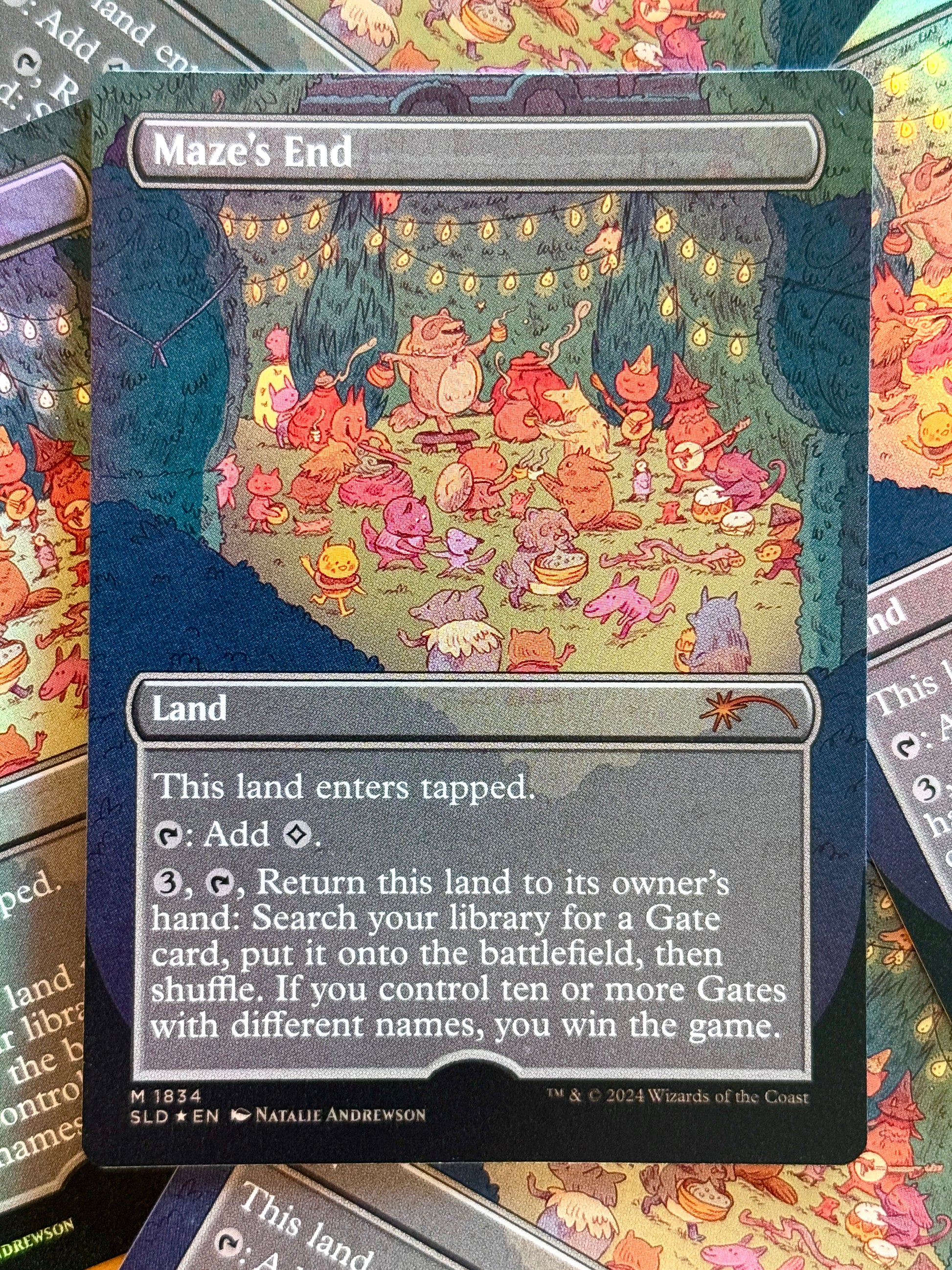 Maze's End Artist Proofs - Magic the Gathering, Secret Lair Commander natalie andrewson Maze's End Artist Proofs - Magic the Gathering, Secret Lair Commander natalie andrewson