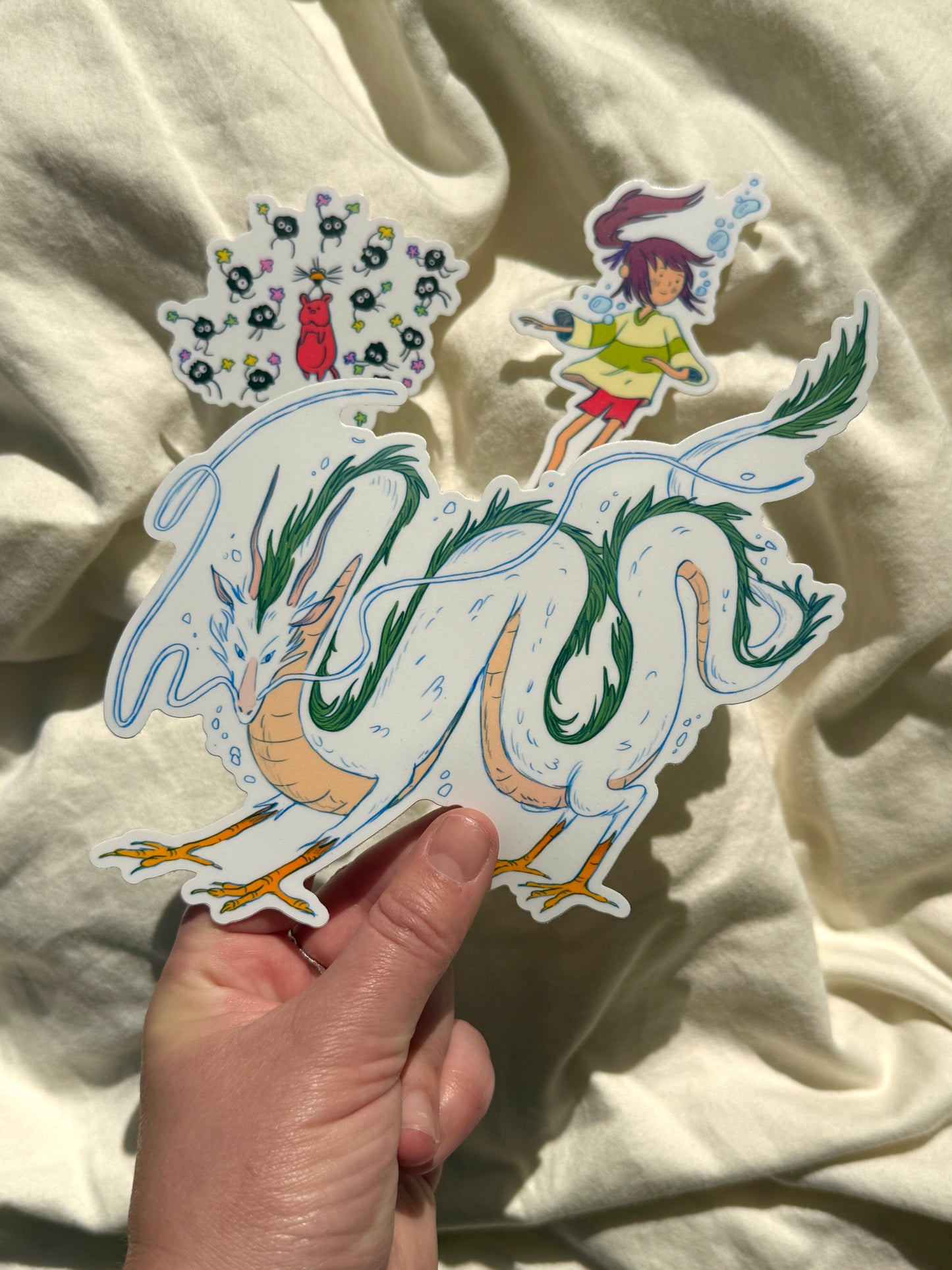 Spirited Away Stickers ~ Set of 3