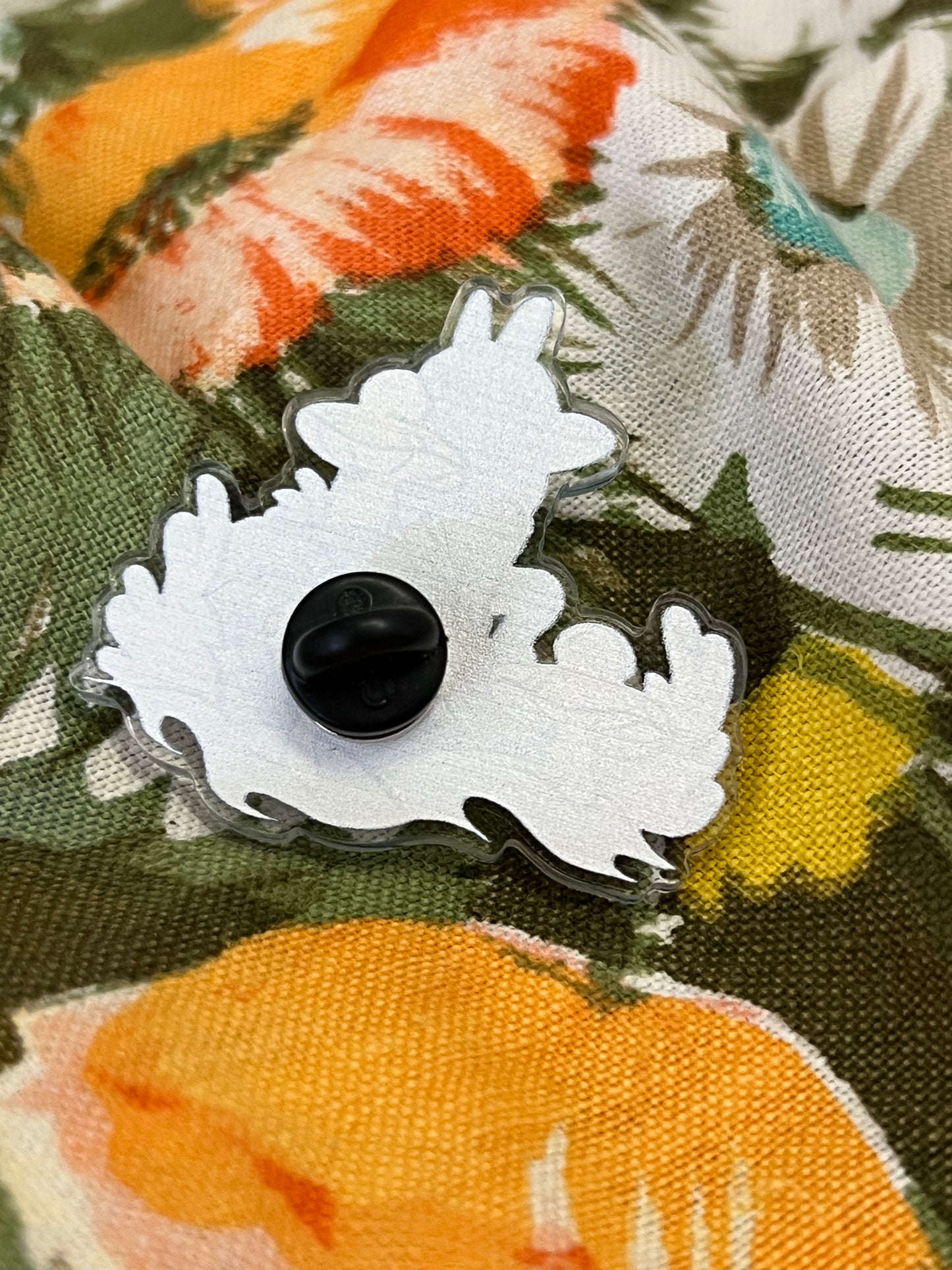 Mushroom Guardian Acrylic Pin