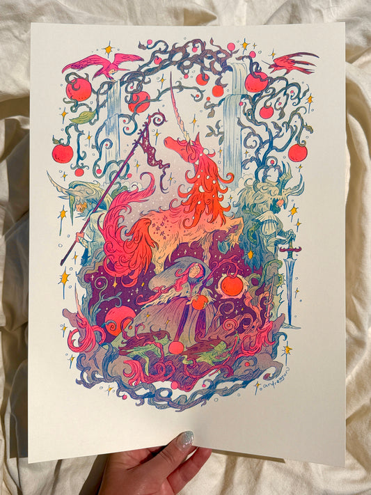 Unicorn Guardians ~ Large Print Version
