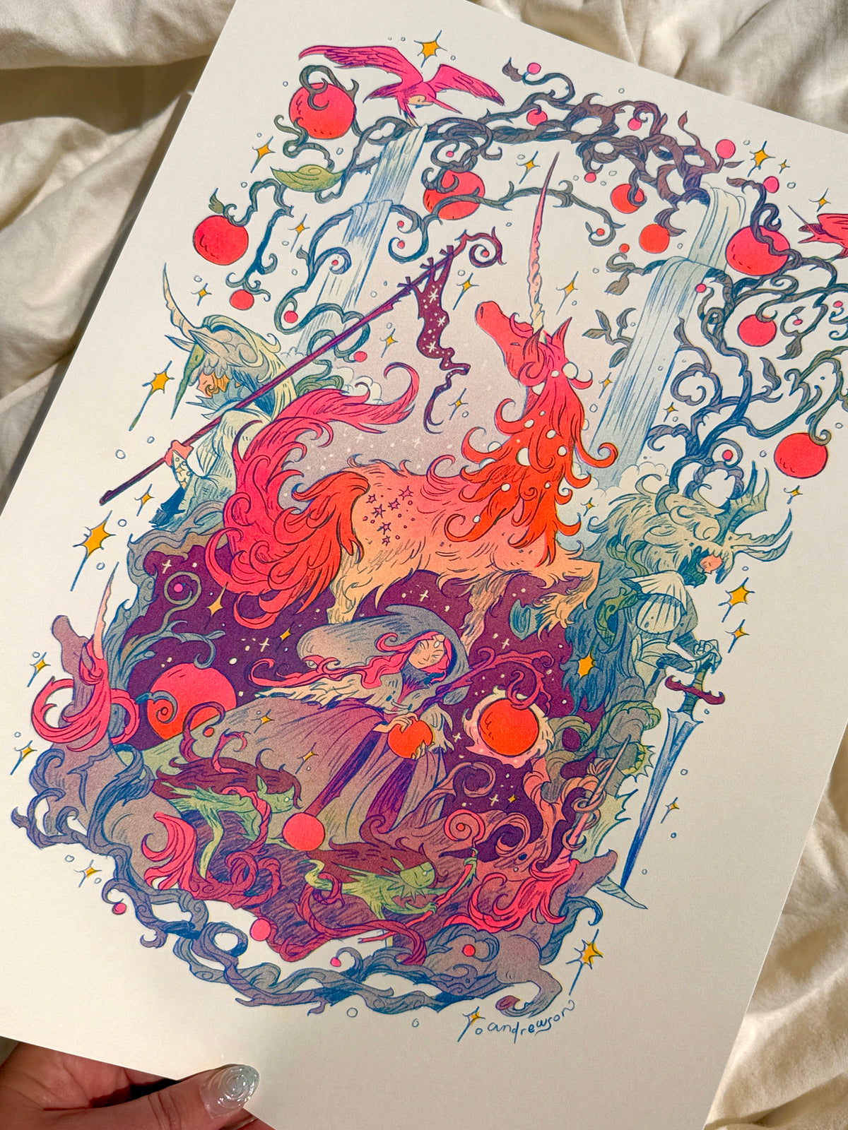 Unicorn Guardians ~ Large Print Version