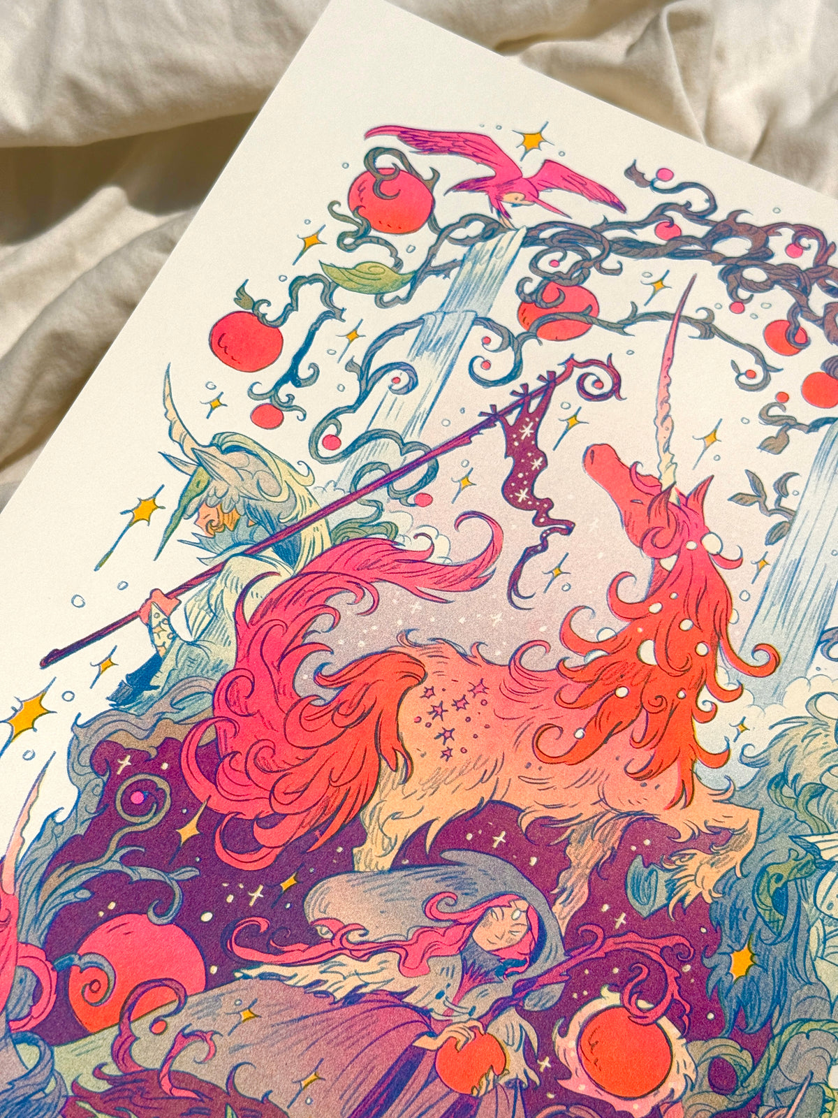 Unicorn Guardians ~ Large Print Version