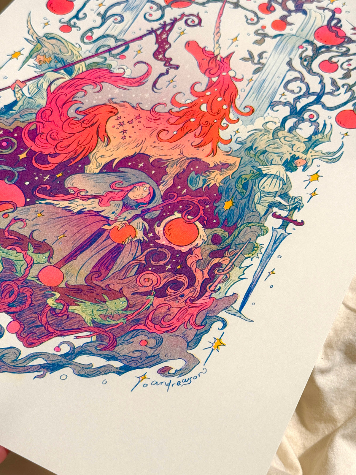 Unicorn Guardians ~ Large Print Version