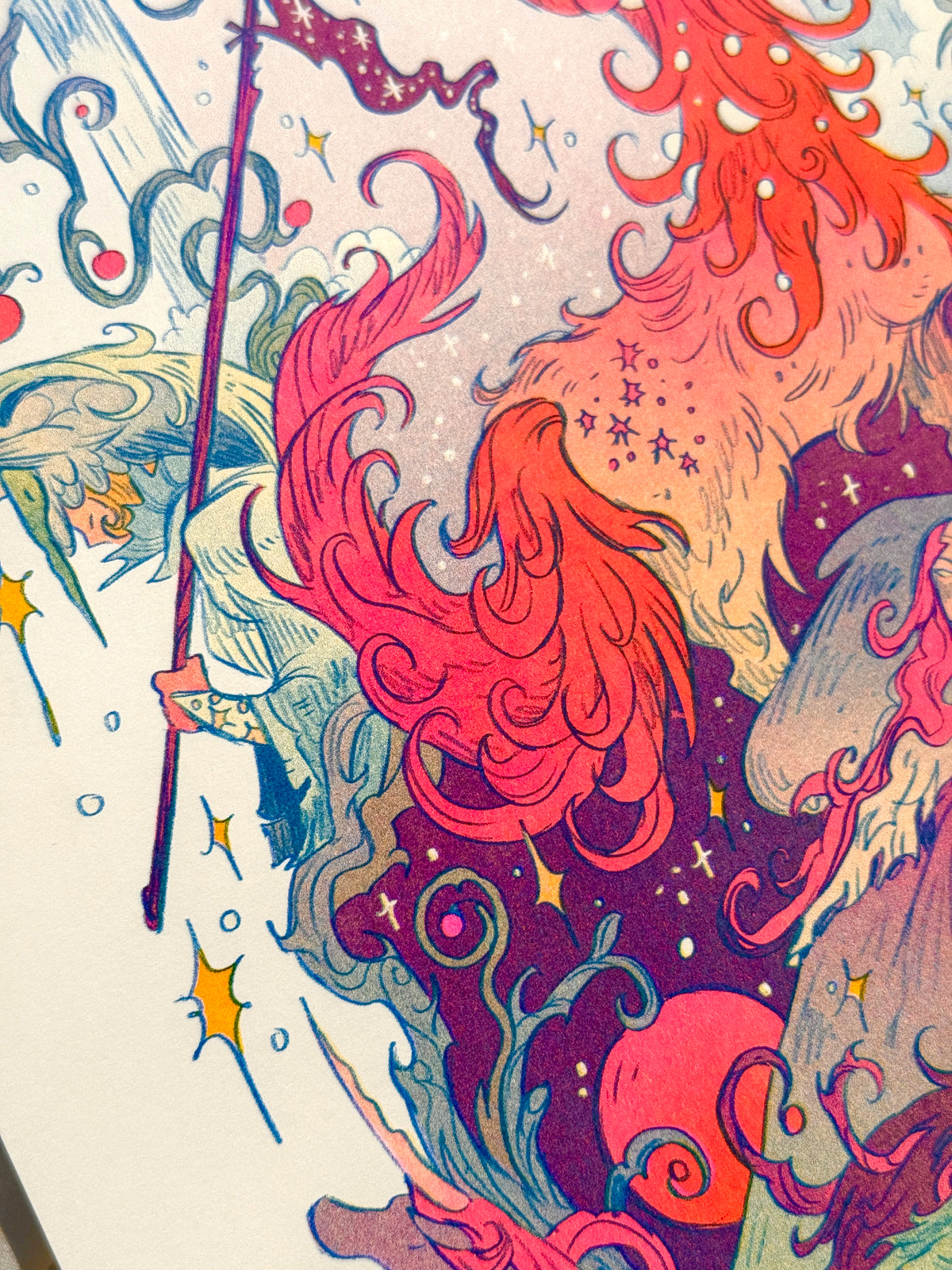 Unicorn Guardians ~ Large Print Version