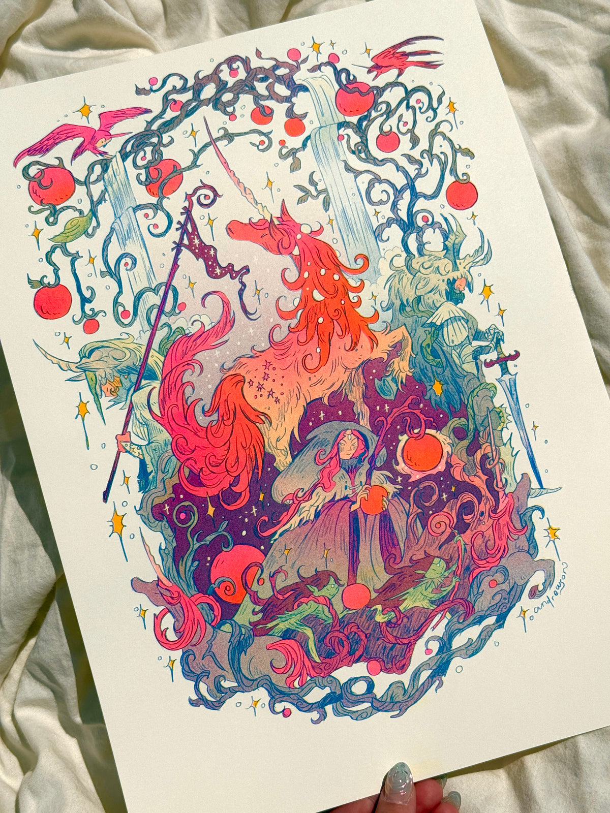 Unicorn Guardians ~ Large Print Version