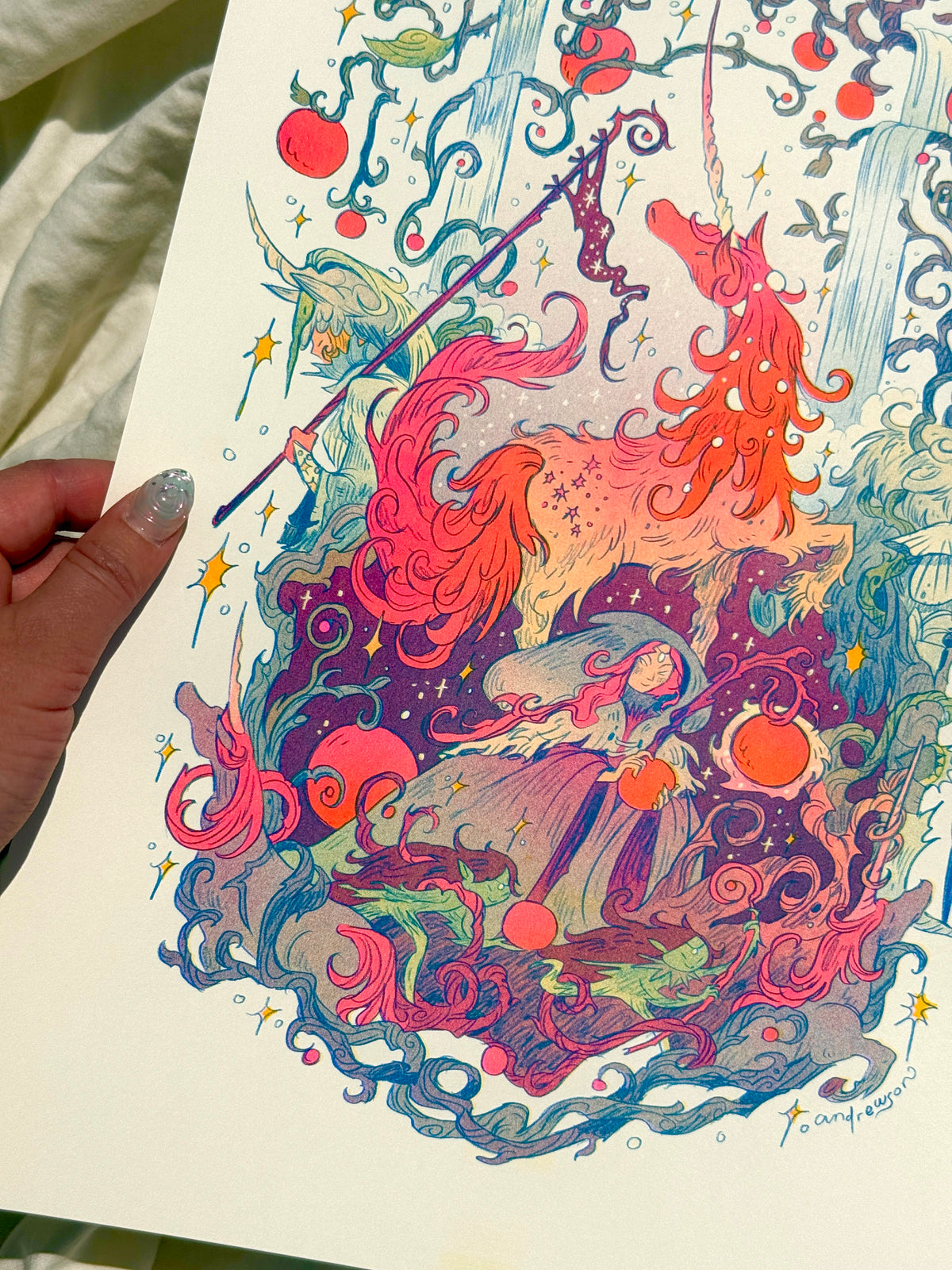 Unicorn Guardians ~ Large Print Version