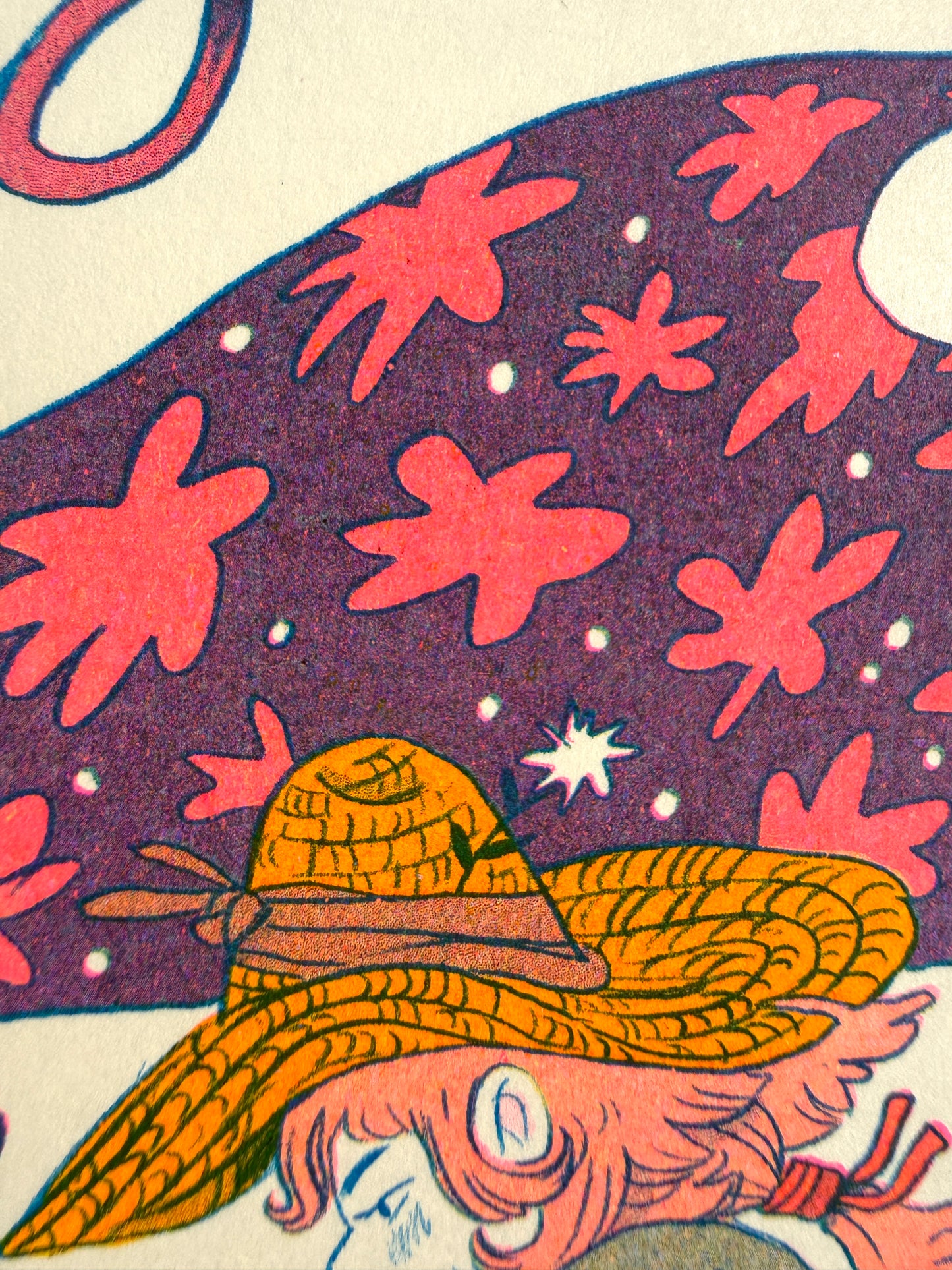 The Crown Fantasy Riso Print