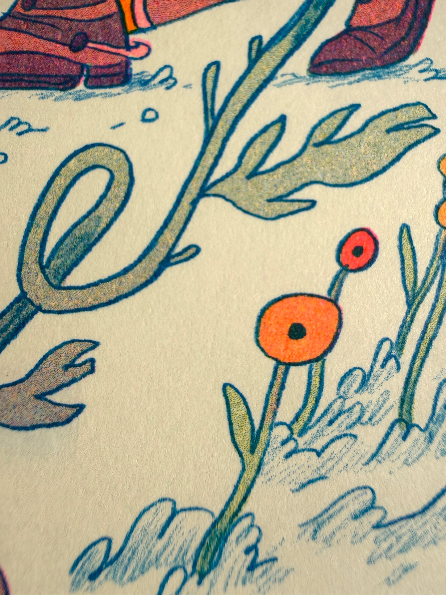 The Crown Fantasy Riso Print