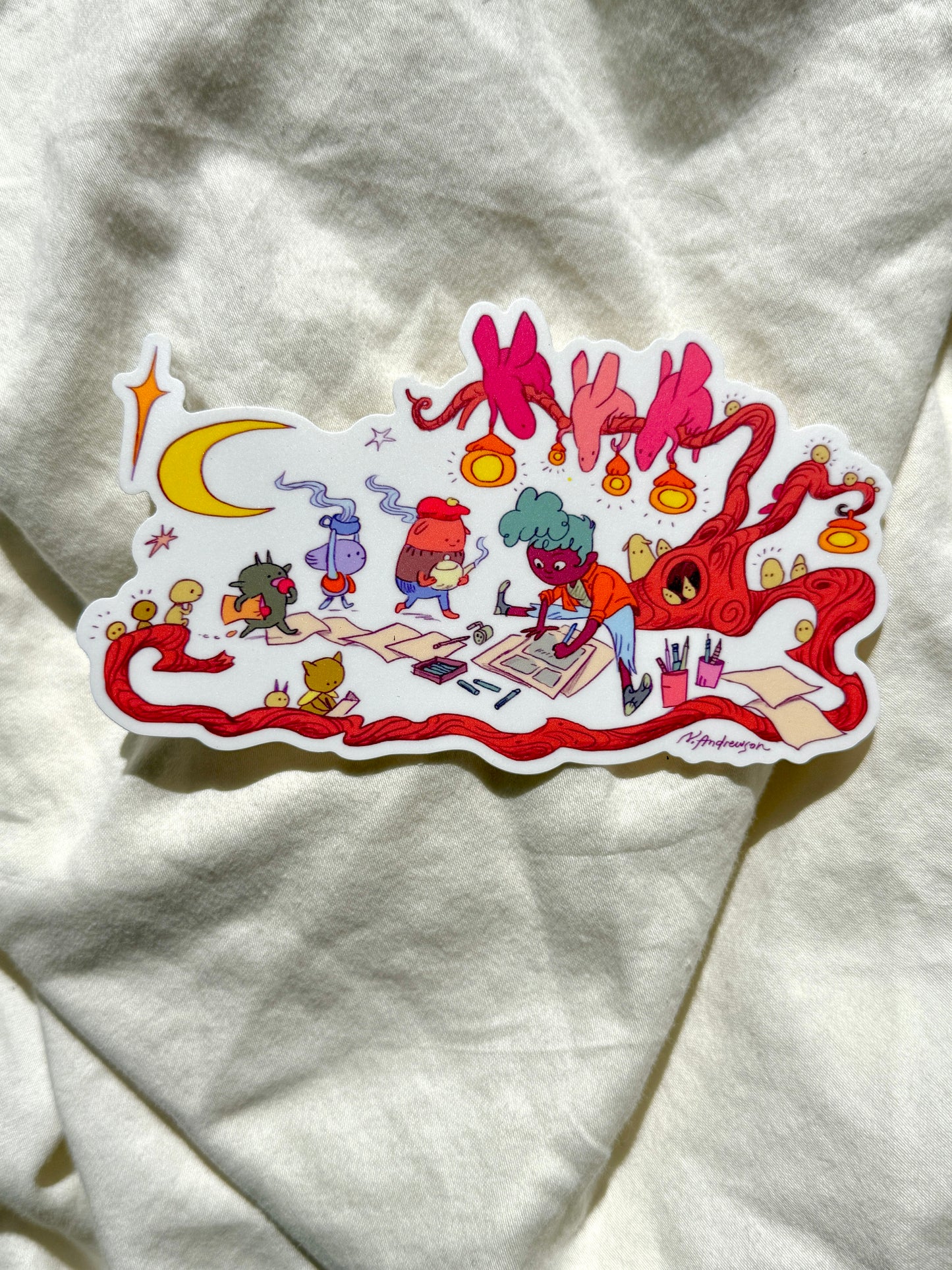 Creation Sticker - Comic Creator Sticker Series