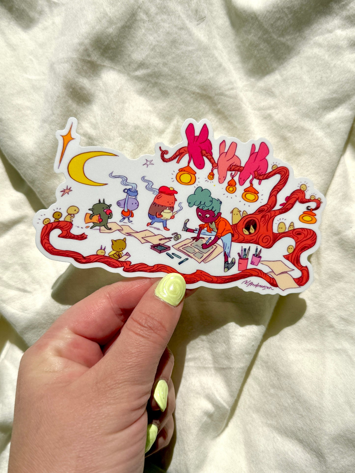 Creation Sticker - Comic Creator Sticker Series