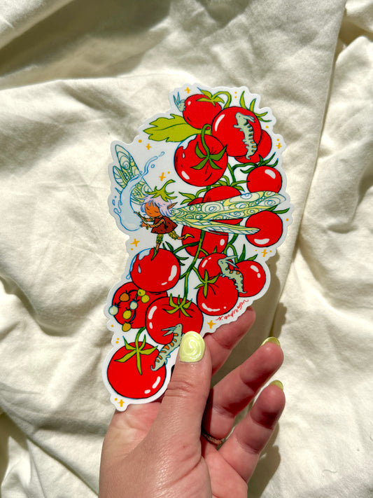 Sunflower Fairy Large Sticker