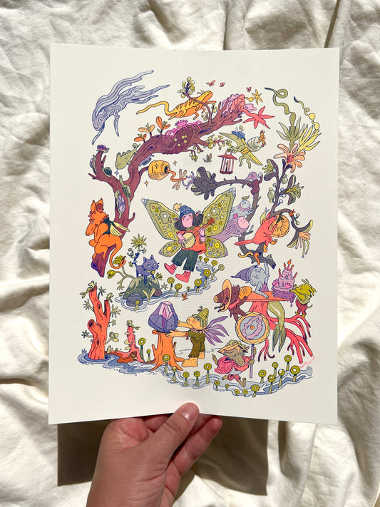 A Dream Riso Print