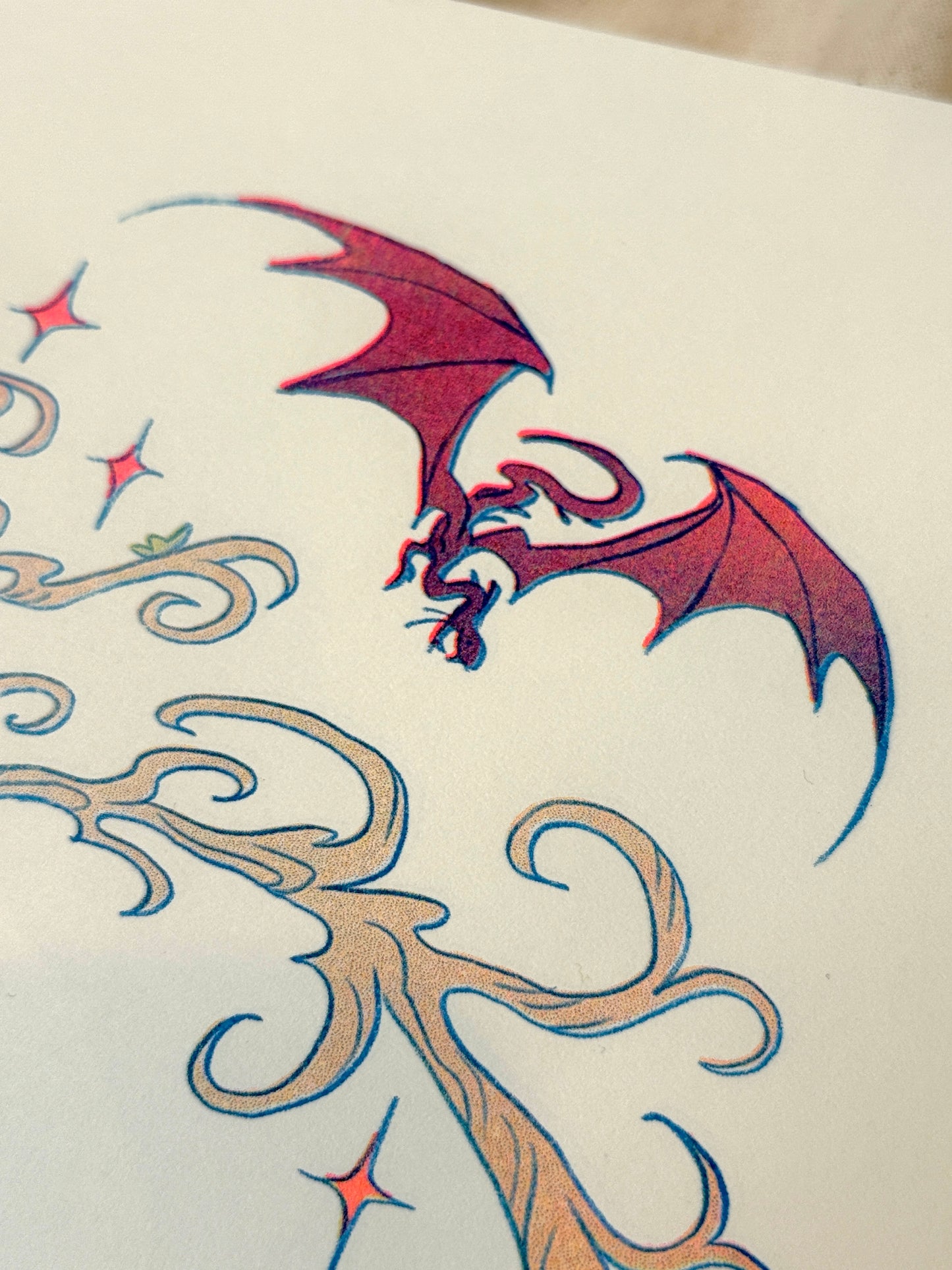 Return of the King, Lord of the Rings Small Riso Print.