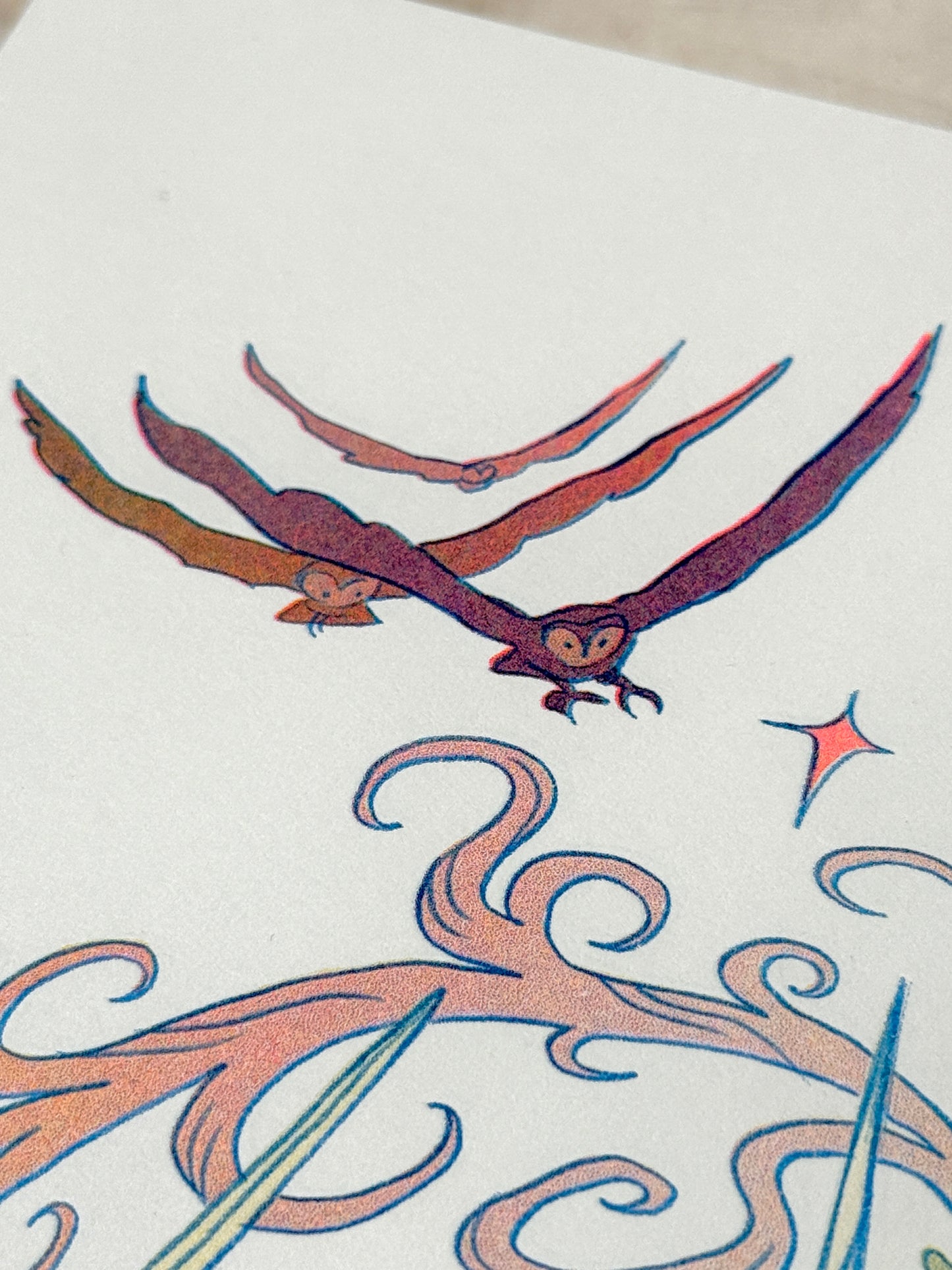 Return of the King, Lord of the Rings Small Riso Print.