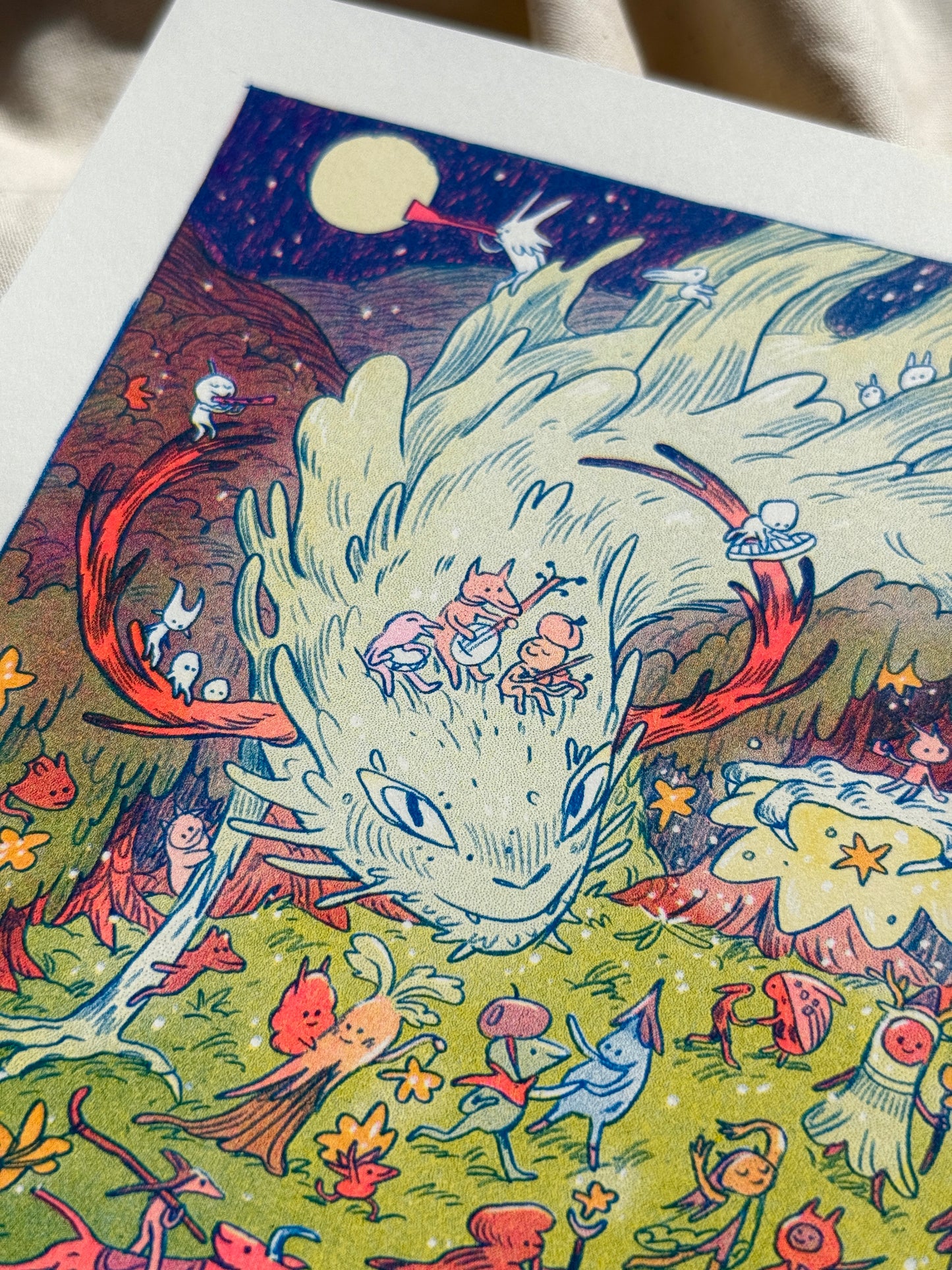 Morophon The Boundless Small Riso Print