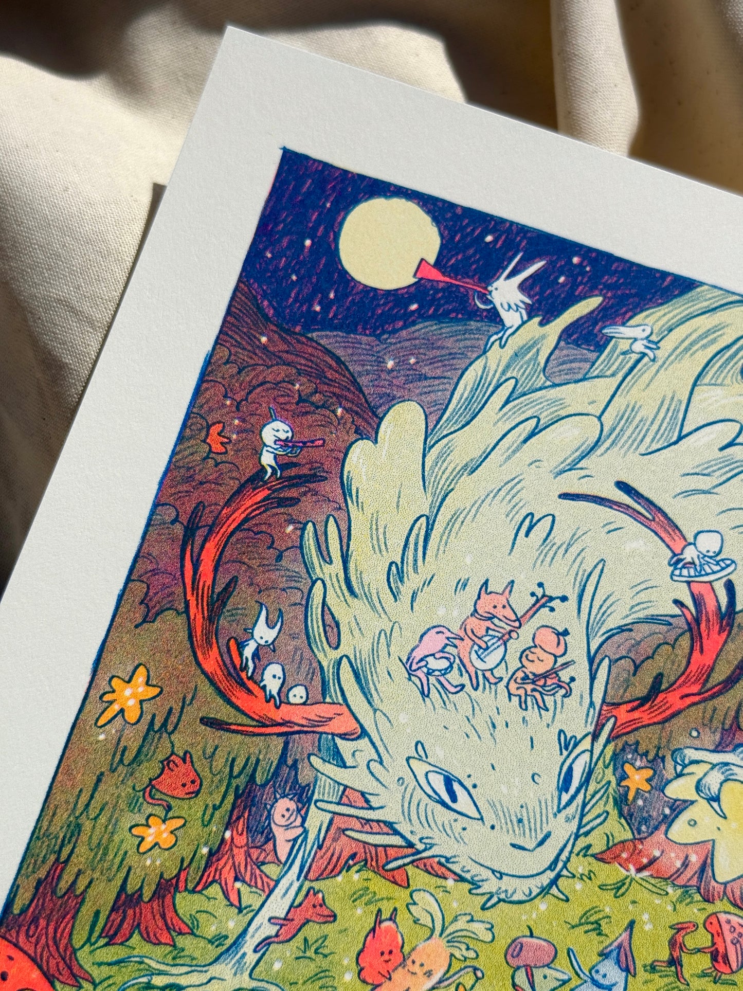 Morophon The Boundless Small Riso Print