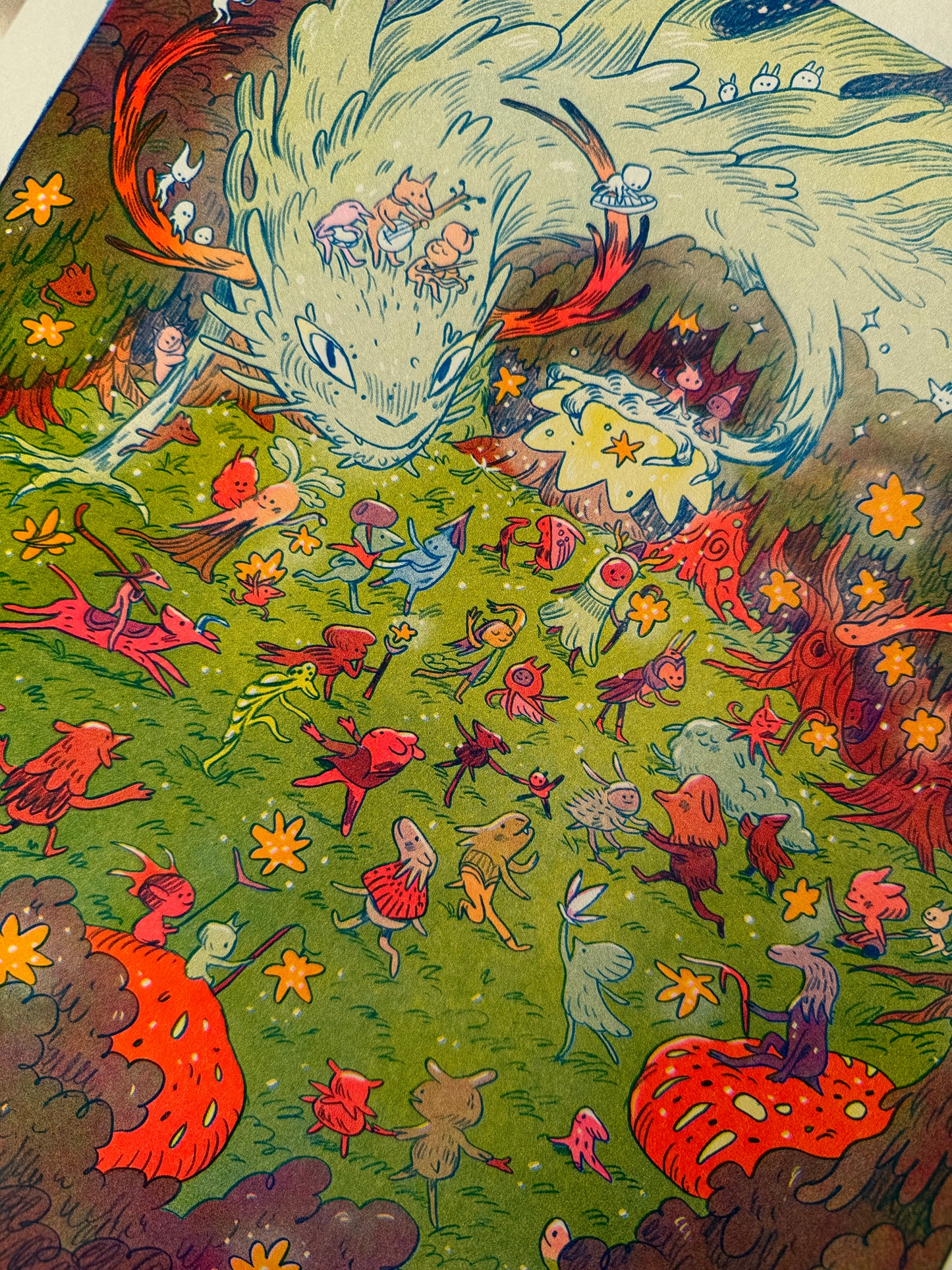 Morophon The Boundless Large Riso Print