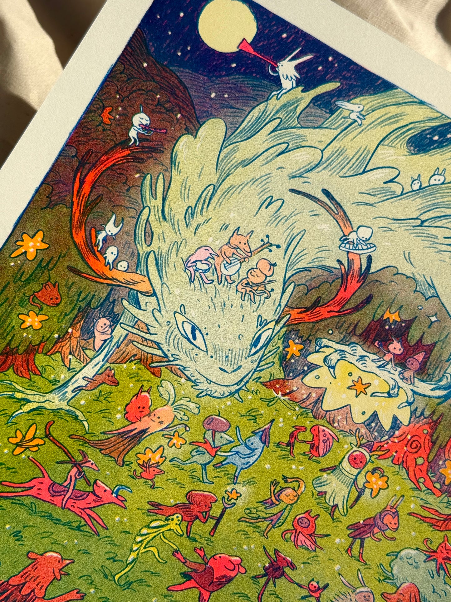 Morophon The Boundless Large Riso Print