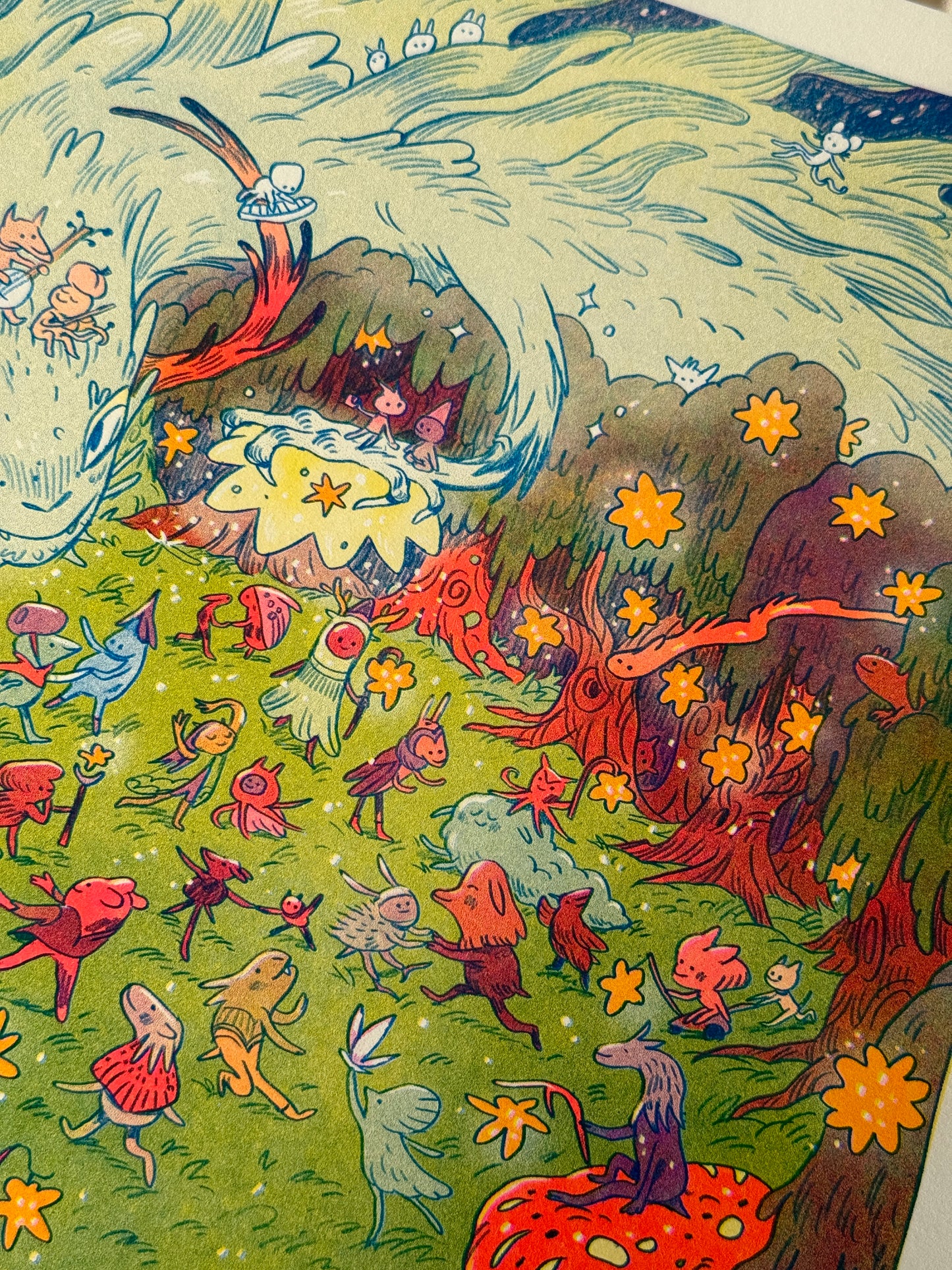 Morophon The Boundless Large Riso Print