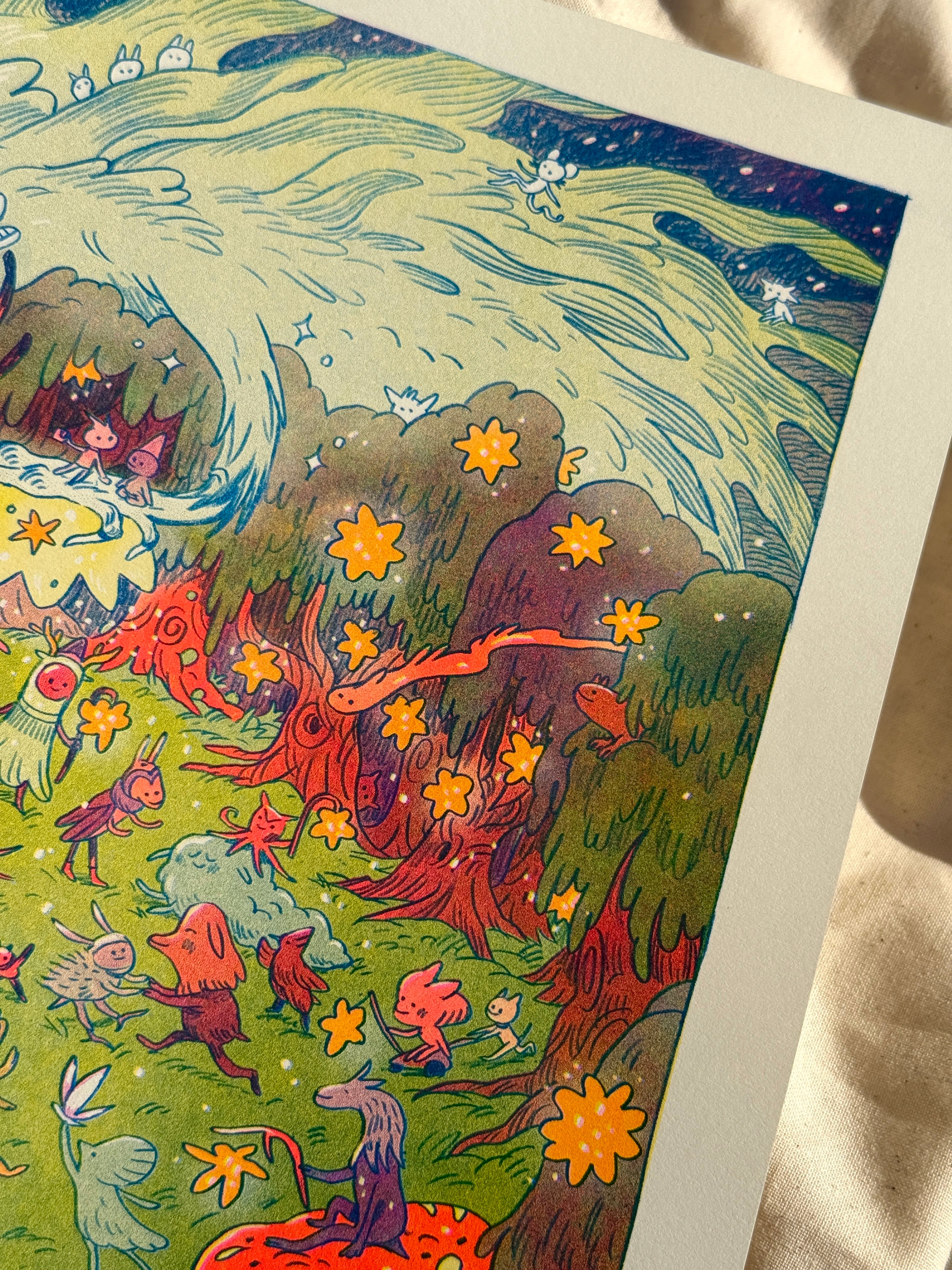 Morophon The Boundless Large Riso Print – natalie andrewson