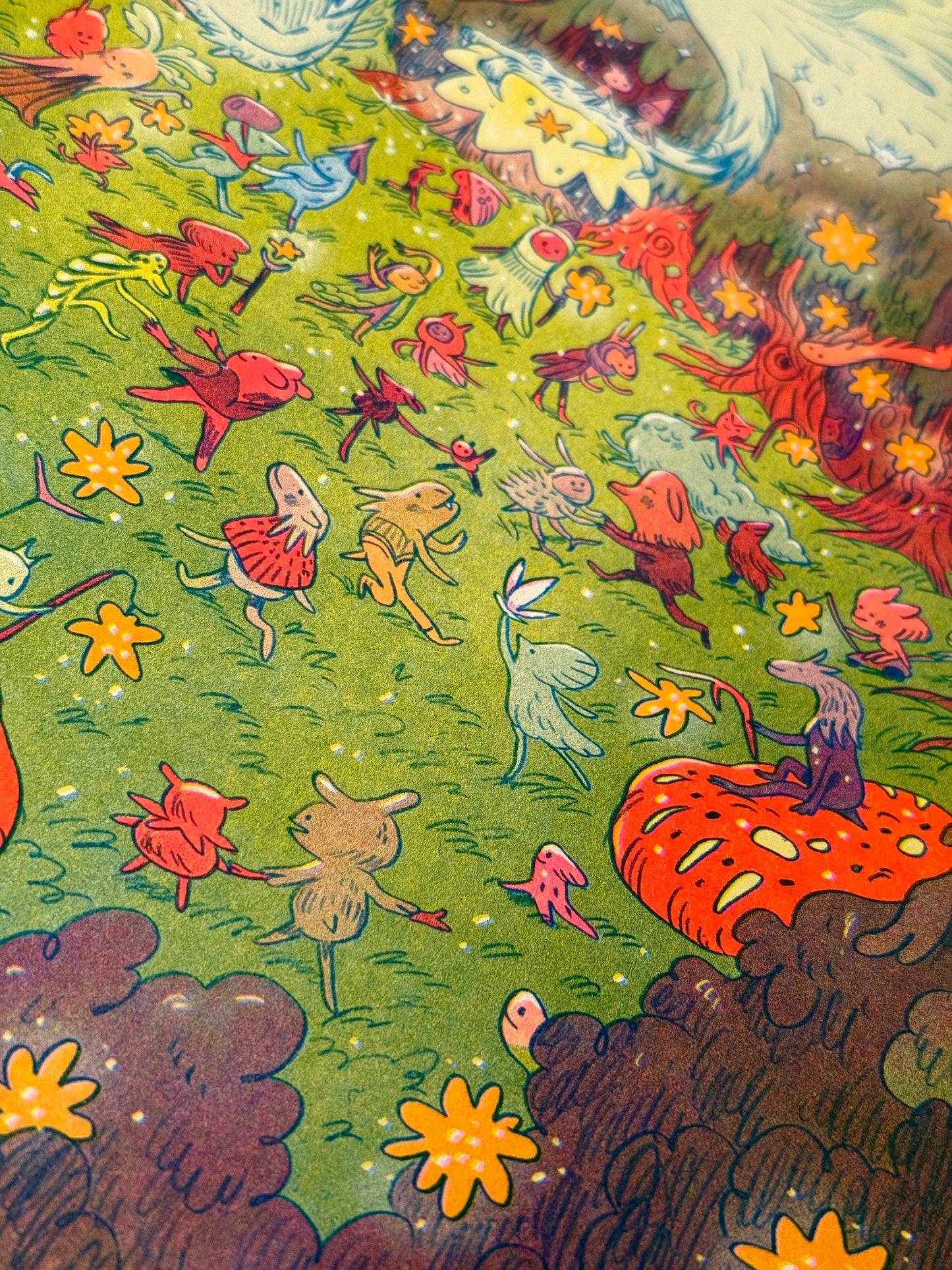 Morophon The Boundless Large Riso Print