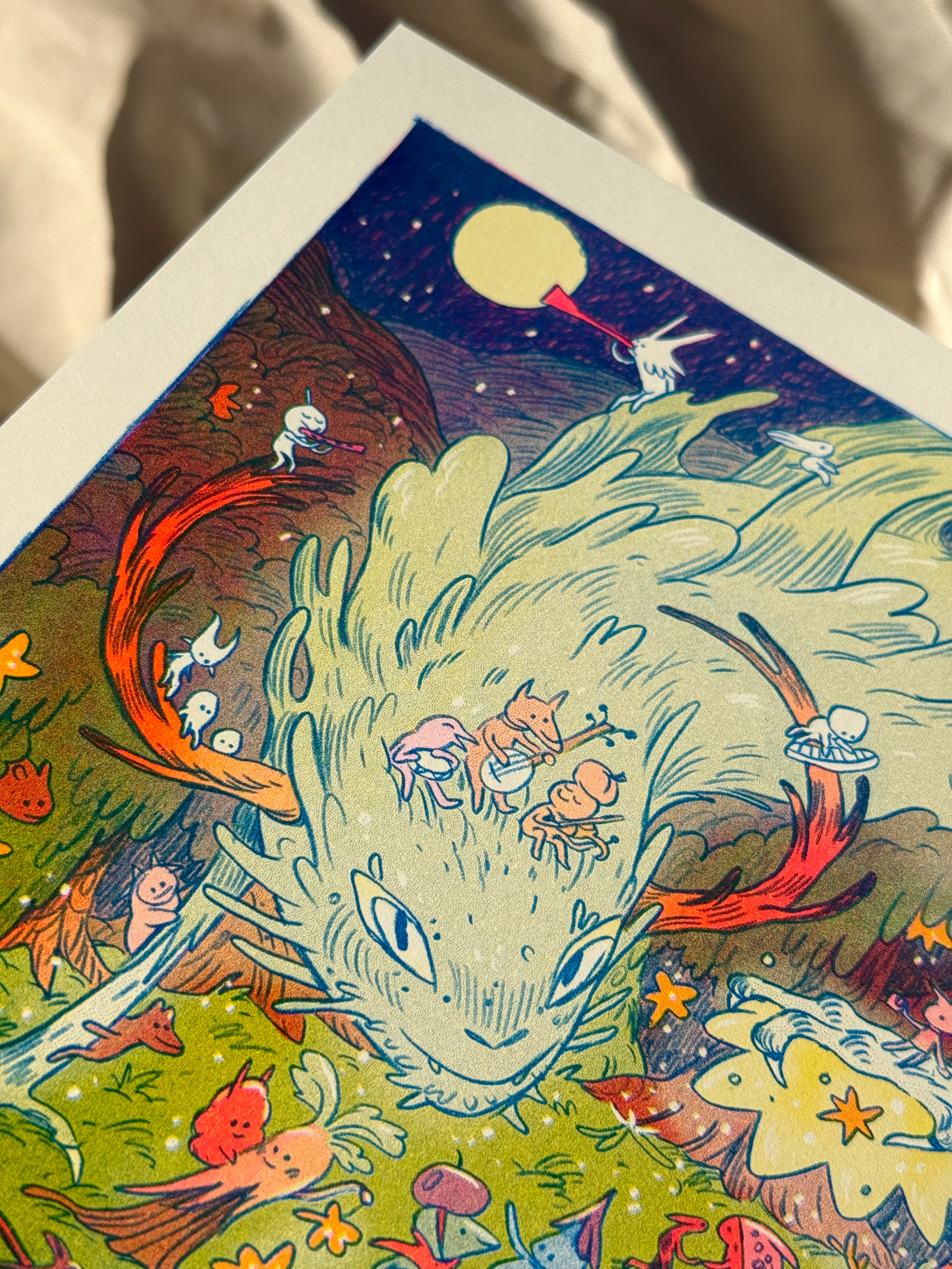 Morophon The Boundless Large Riso Print – natalie andrewson