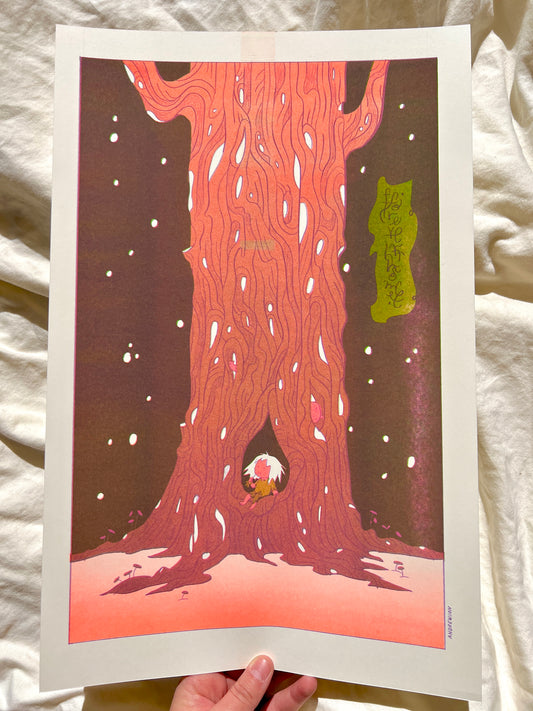 Forever Home Riso Print