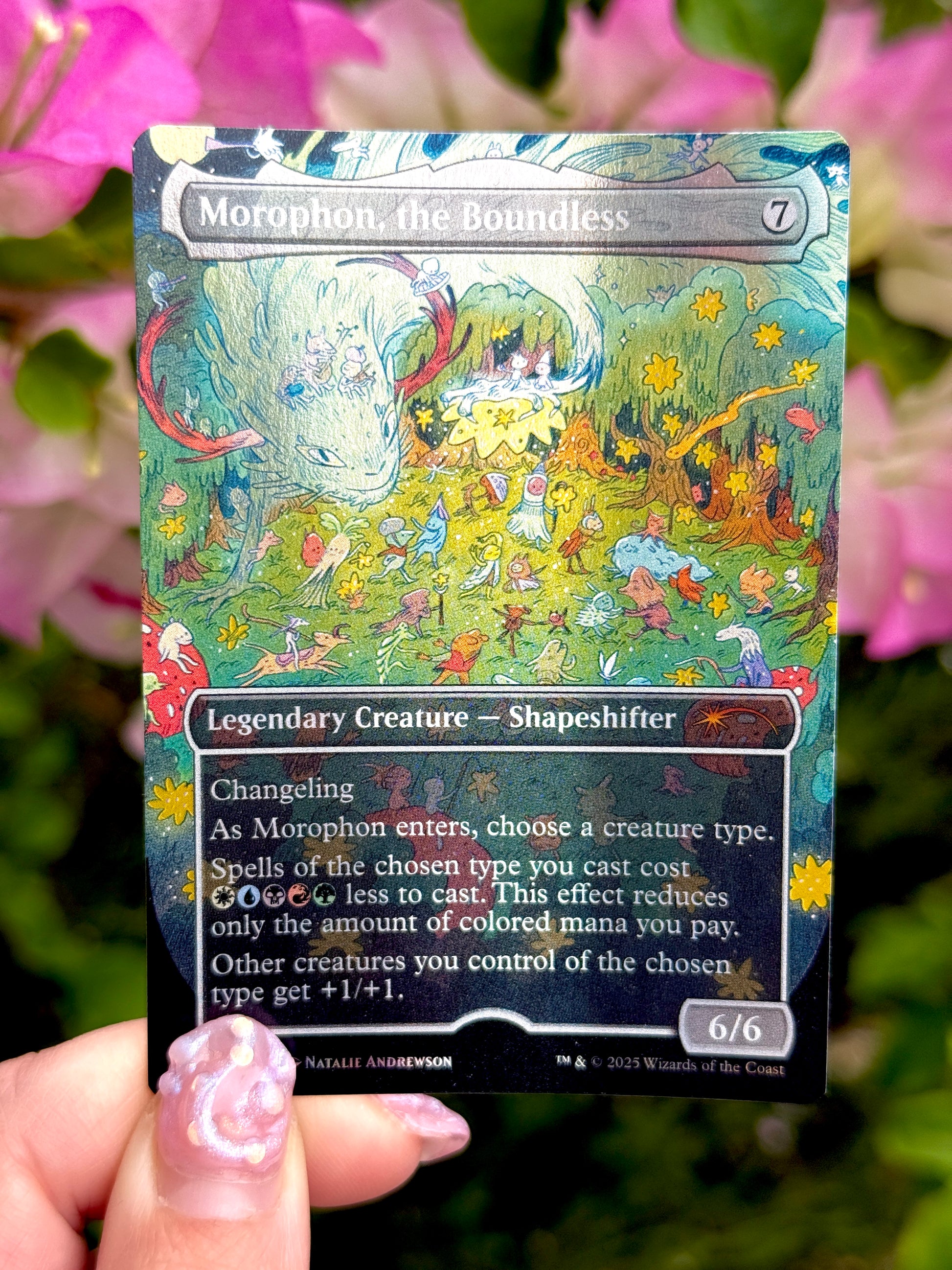 Morophon, the Boundless Artist Proofs - Magic the Gathering, Secret Lair Commander Deck: Everyone's Invited Morophon, the Boundless Artist Proofs - Magic the Gathering, Secret Lair Commander Deck: Everyone's Invited