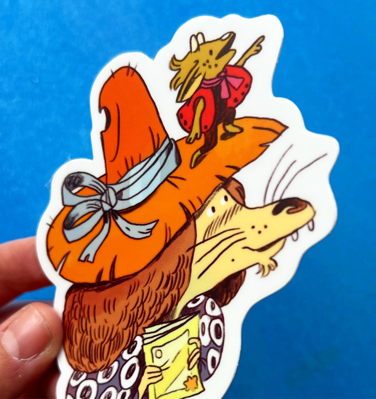 Hat Rider Sticker
