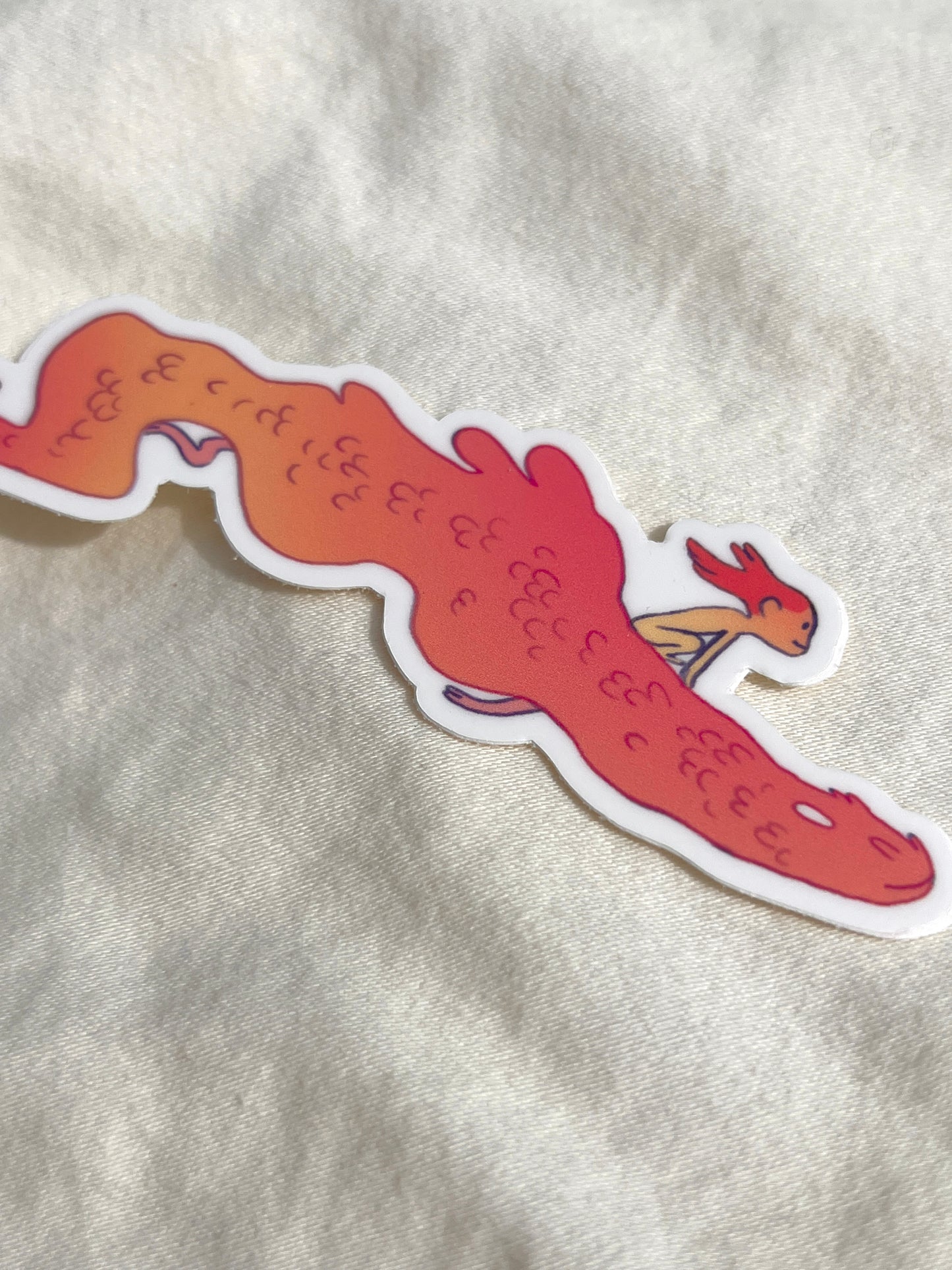Dragon Girl Sticker